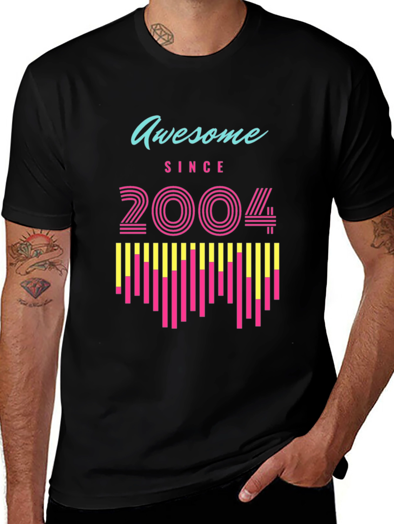 Variant 4 of Awesome Since 2004 Graphic T-Shirt