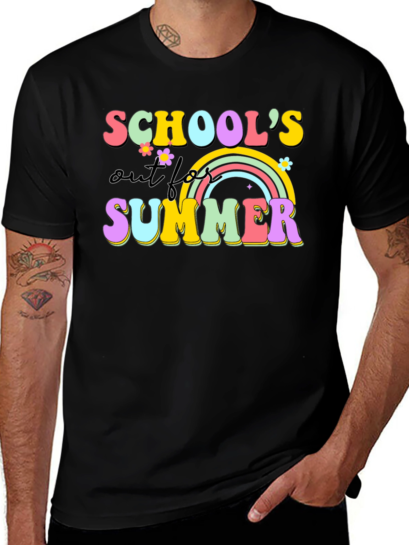 Variant 28 of School's Out For Summer Graphic T-Shirt