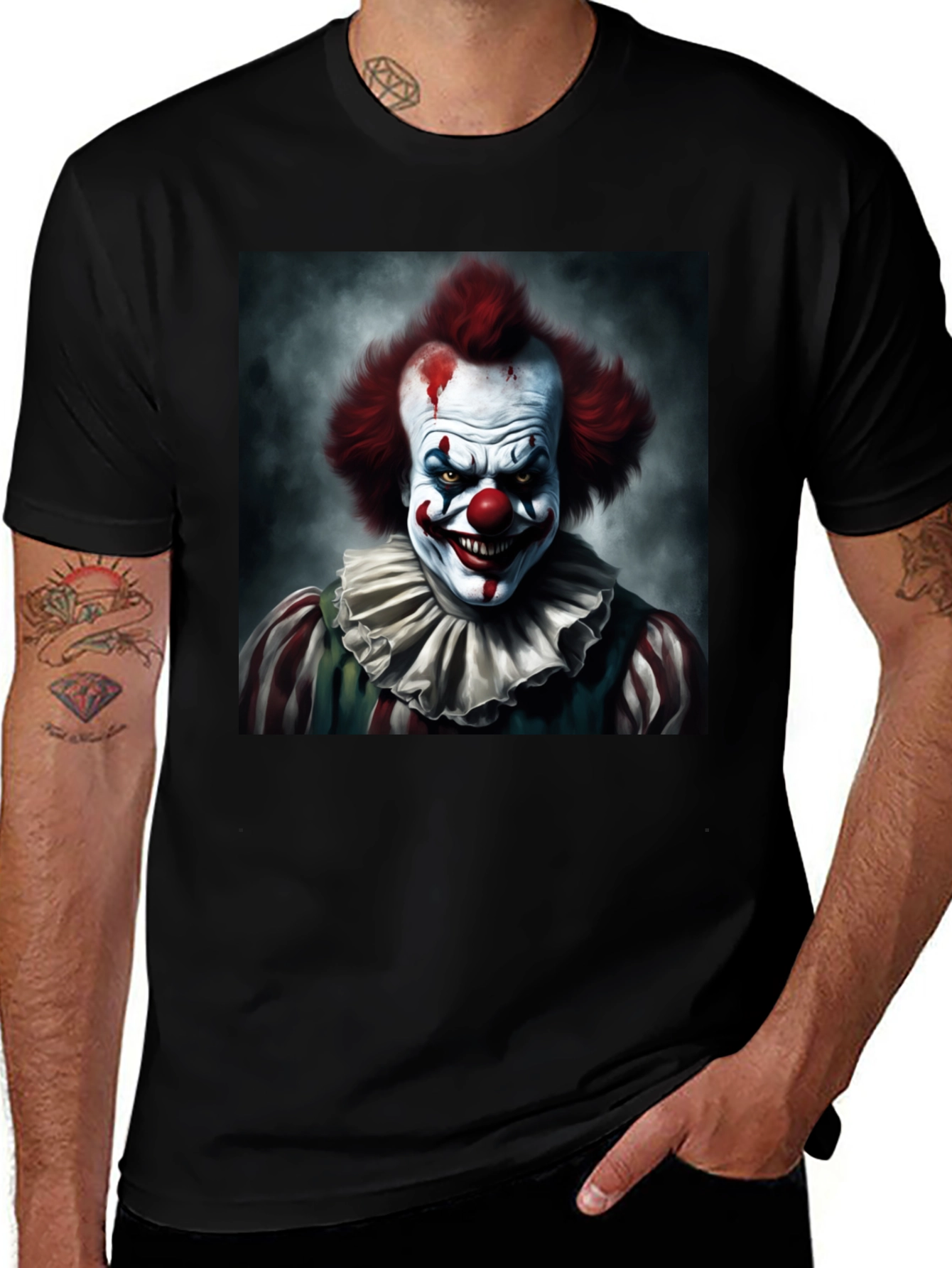 Pennywise Clown Graphic T-Shirt