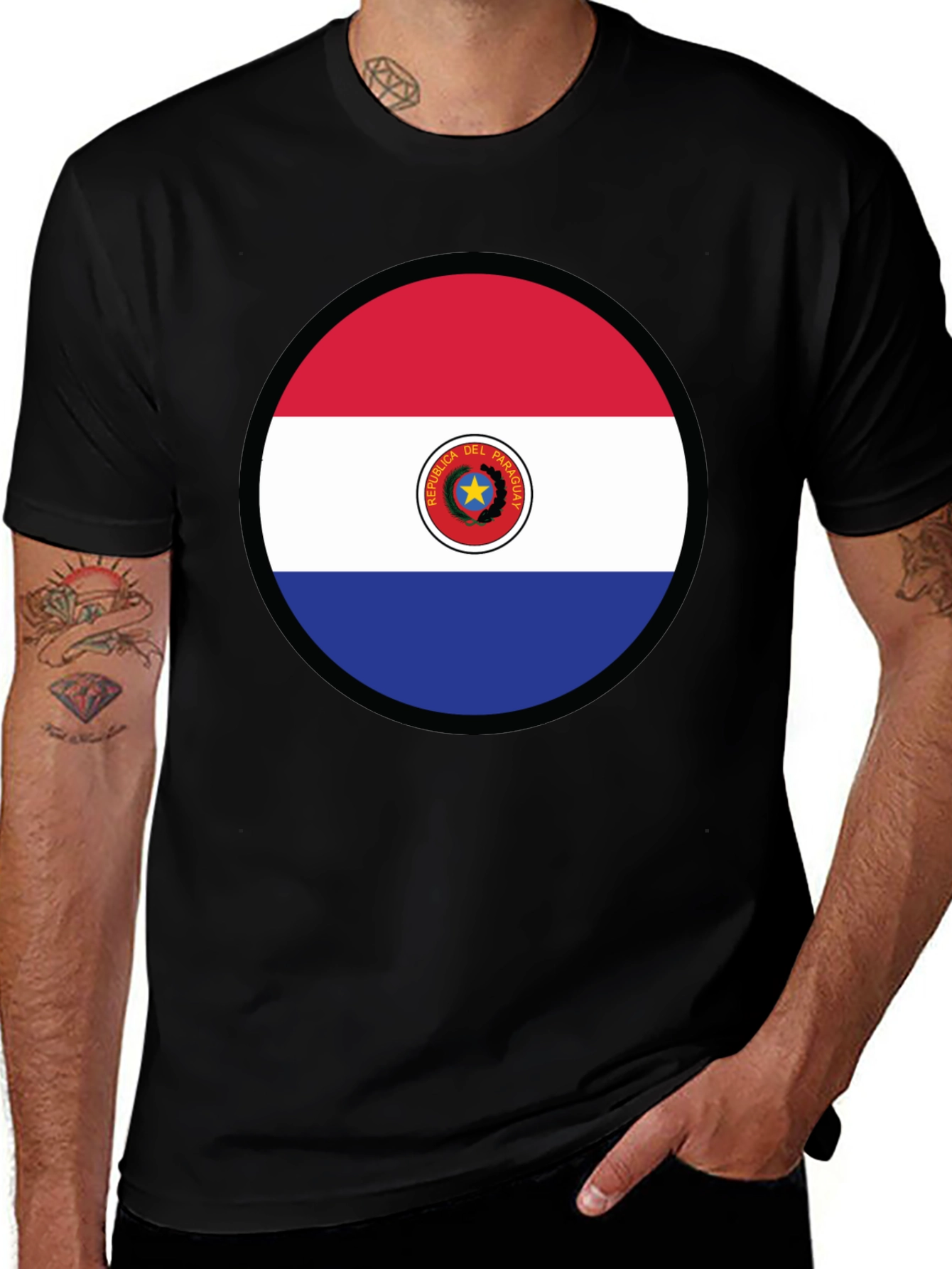 Paraguay Flag T-Shirt - National Pride Tee