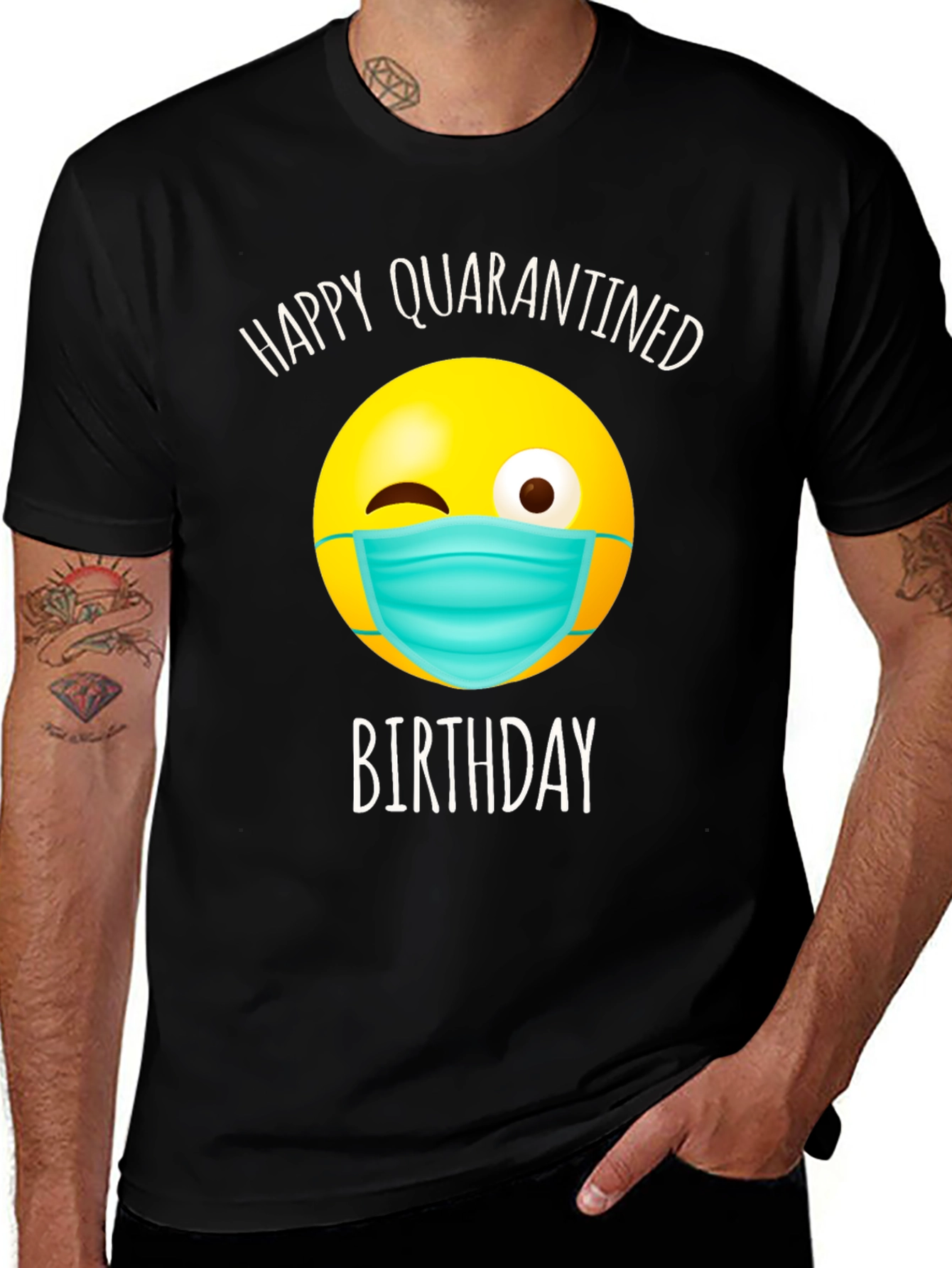 Variant 24 of Quarantine Birthday T-Shirt - Novelty Graphic Tee