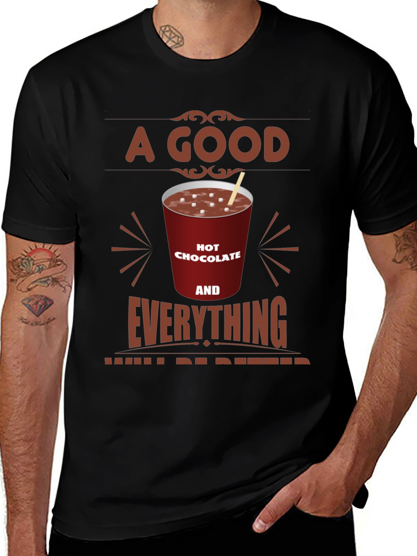 Variant 29 of Hot Chocolate Comfort T-Shirt