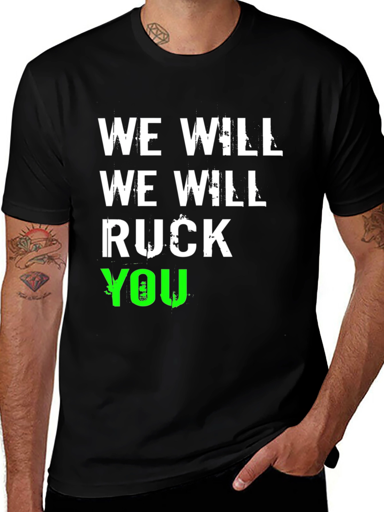 Variant 7 of We Will Ruck You Graphic T-Shirt
