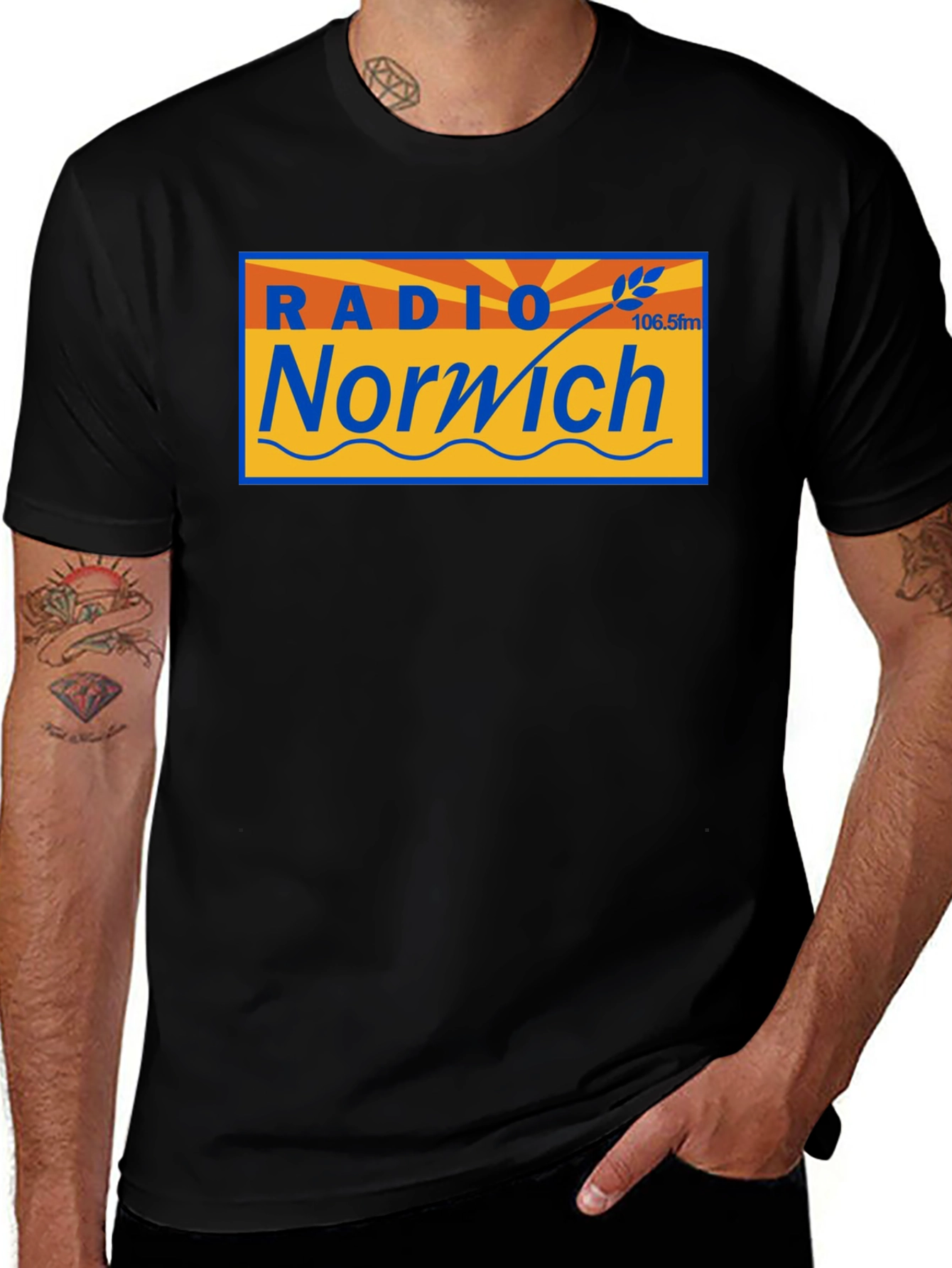Radio Norwich T-Shirt - Classic Comedy Broadcast Tee