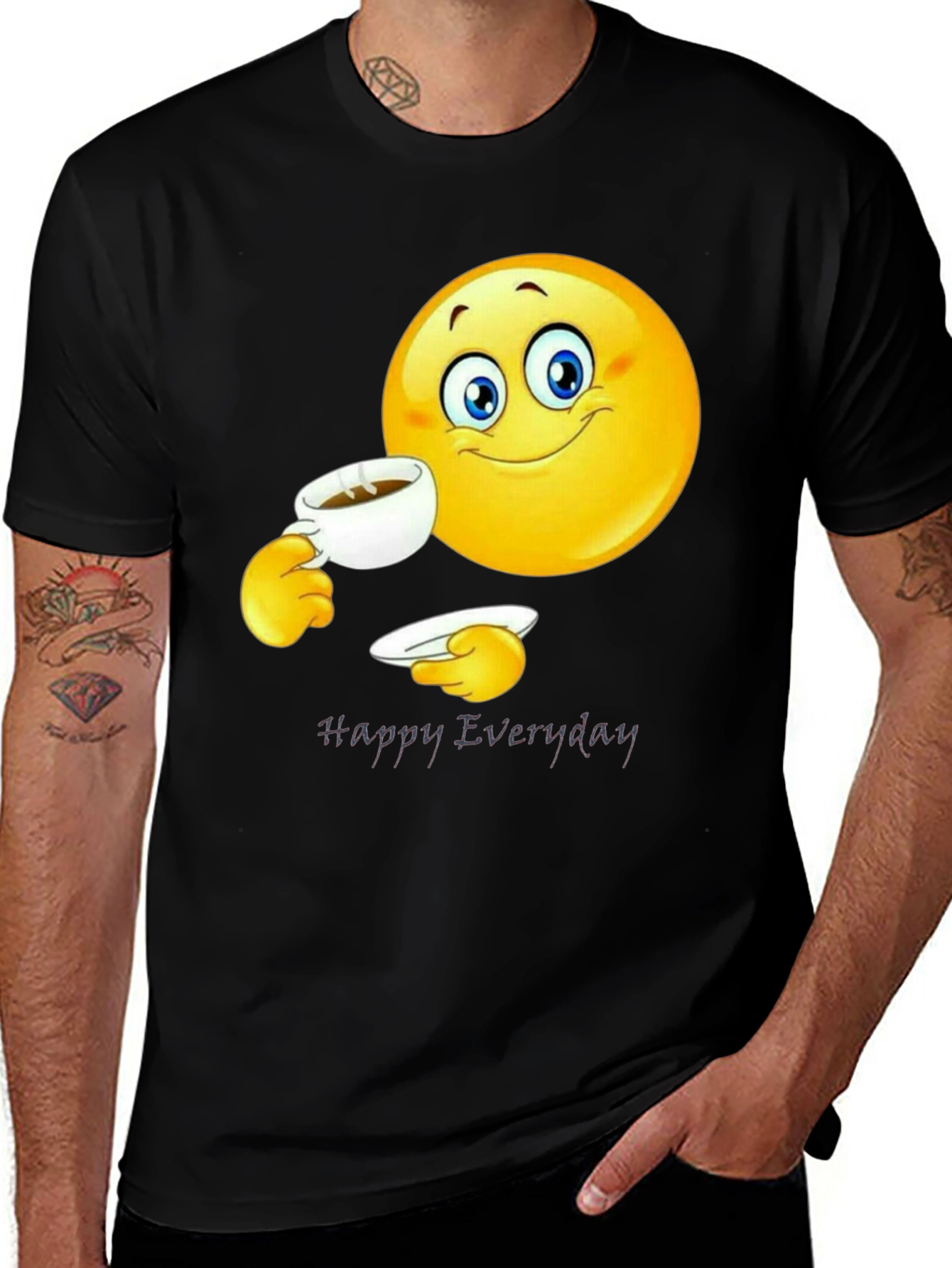 Variant 20 of Happy Everyday Emoji T-Shirt
