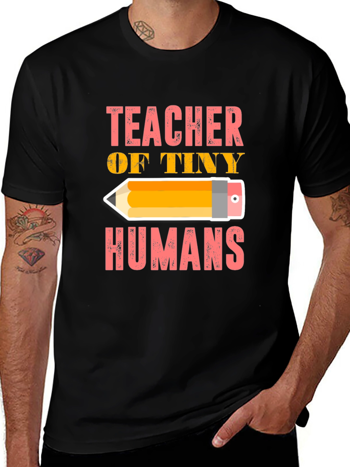 Variant 8 of Teacher of Tiny Humans Graphic T-Shirt