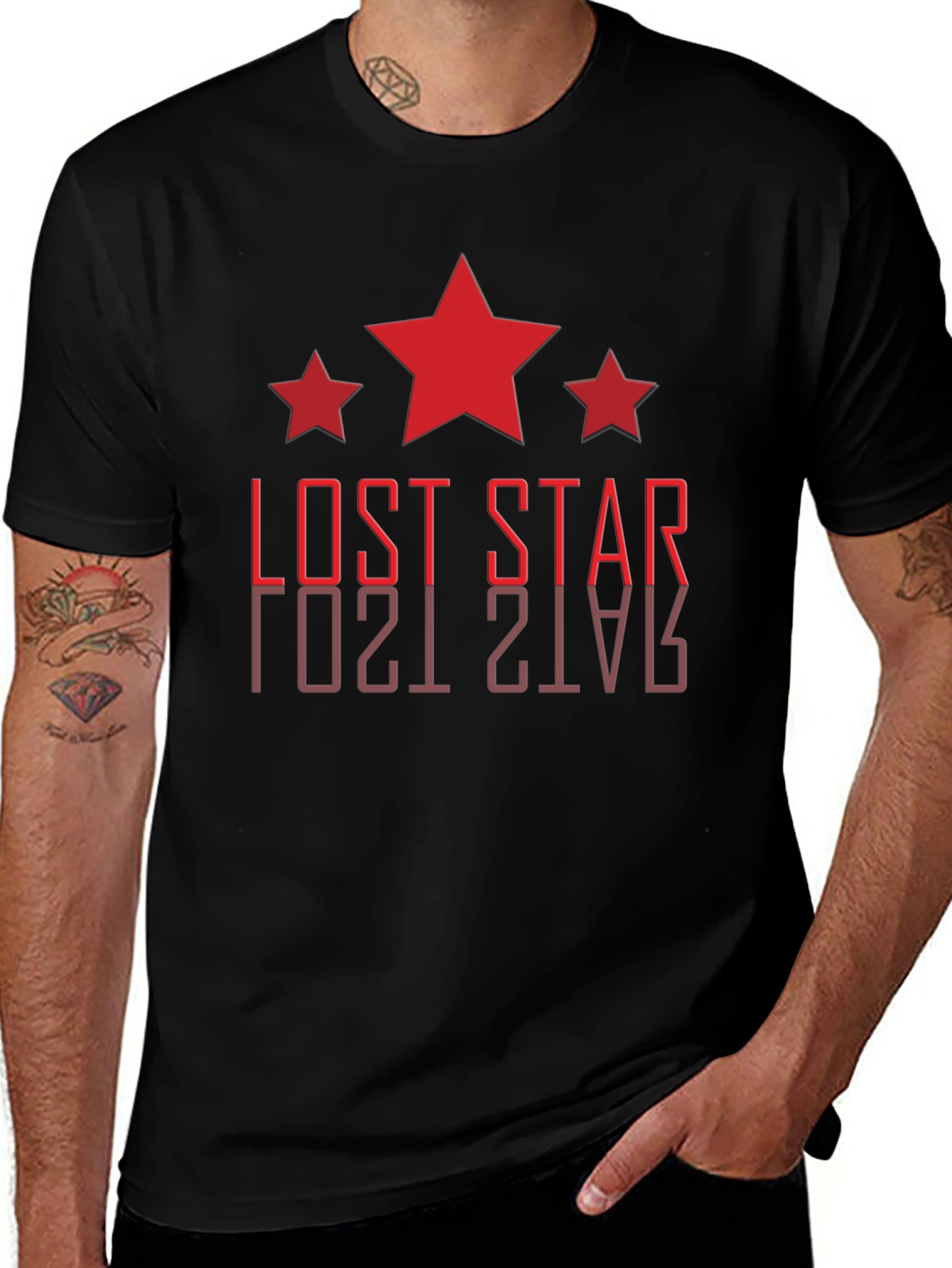 Variant 15 of Lost Star Graphic Tee - Trendy Casual Wear