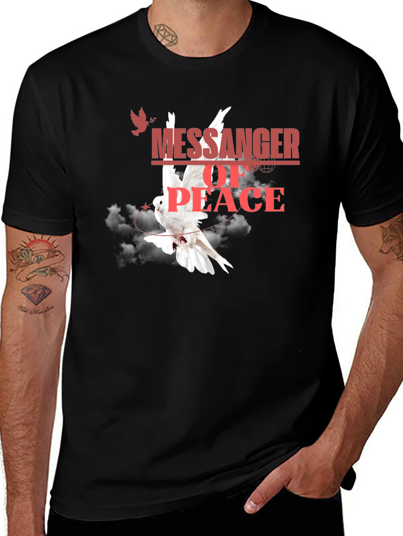 Variant 23 of Messenger of Peace Graphic T-Shirt