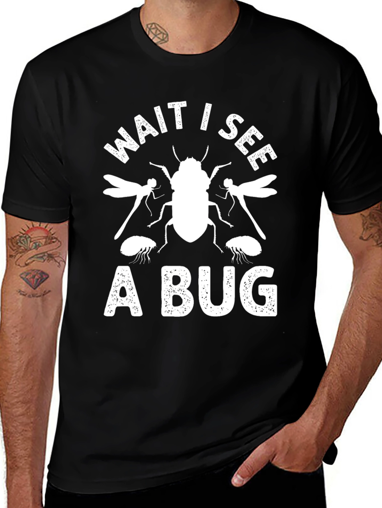 Variant 26 of Wait I See A Bug T-Shirt - Insect Lover Tee