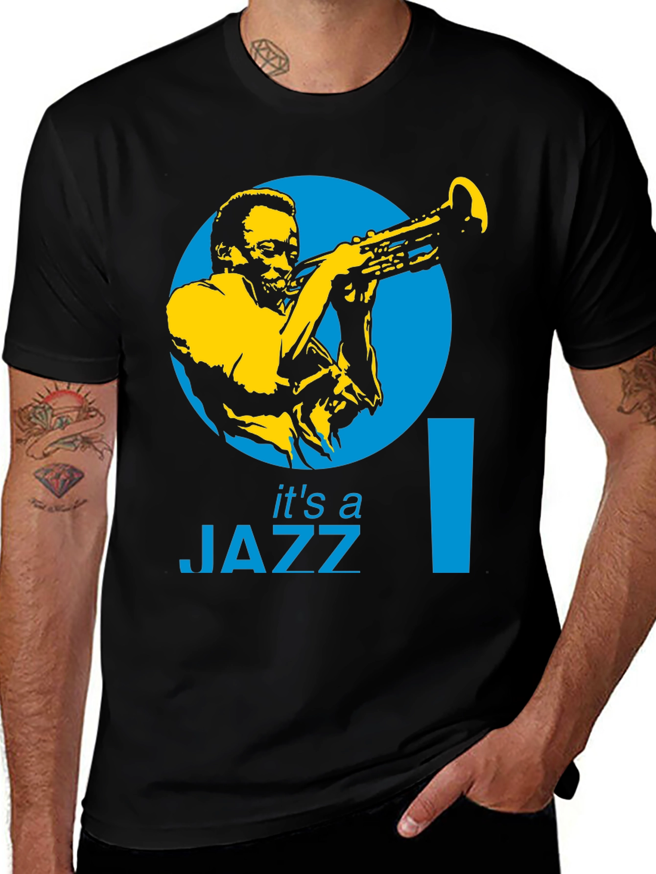 Variant 30 of It's a Jazz T-Shirt - Stylish Music Tee