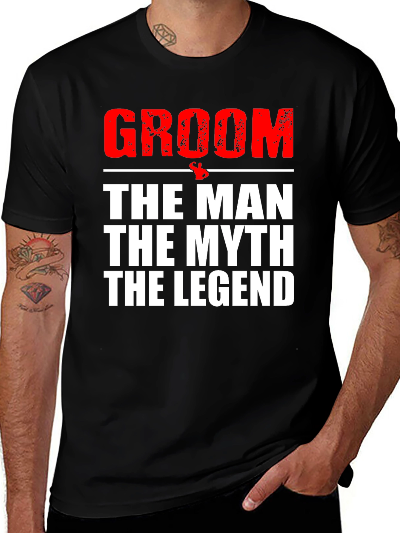 Groom - The Man, The Myth, The Legend T-Shirt