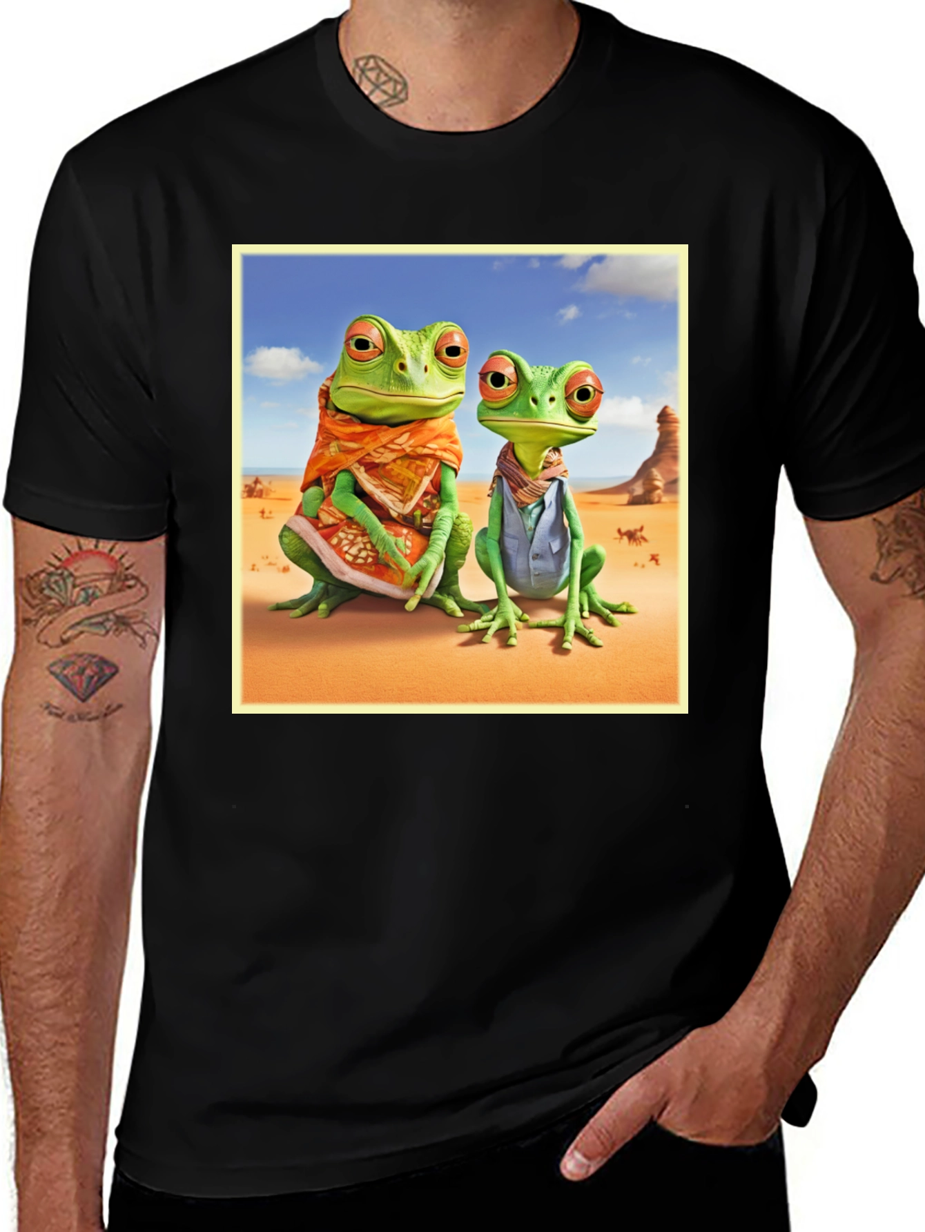 Variant 27 of Frog Desert Friends T-Shirt