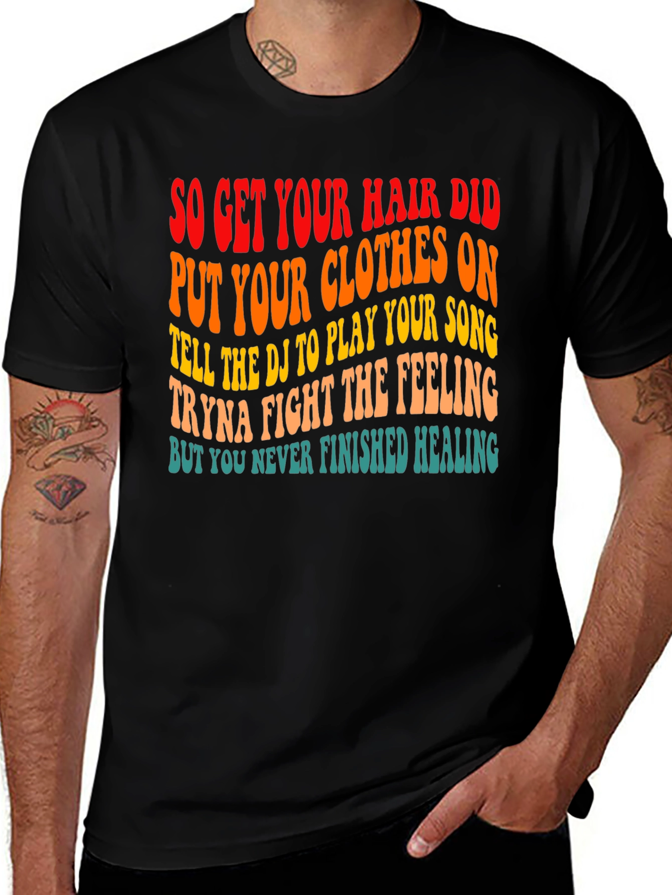 Variant 7 of So Get Your Hair Did Graphic T-Shirt