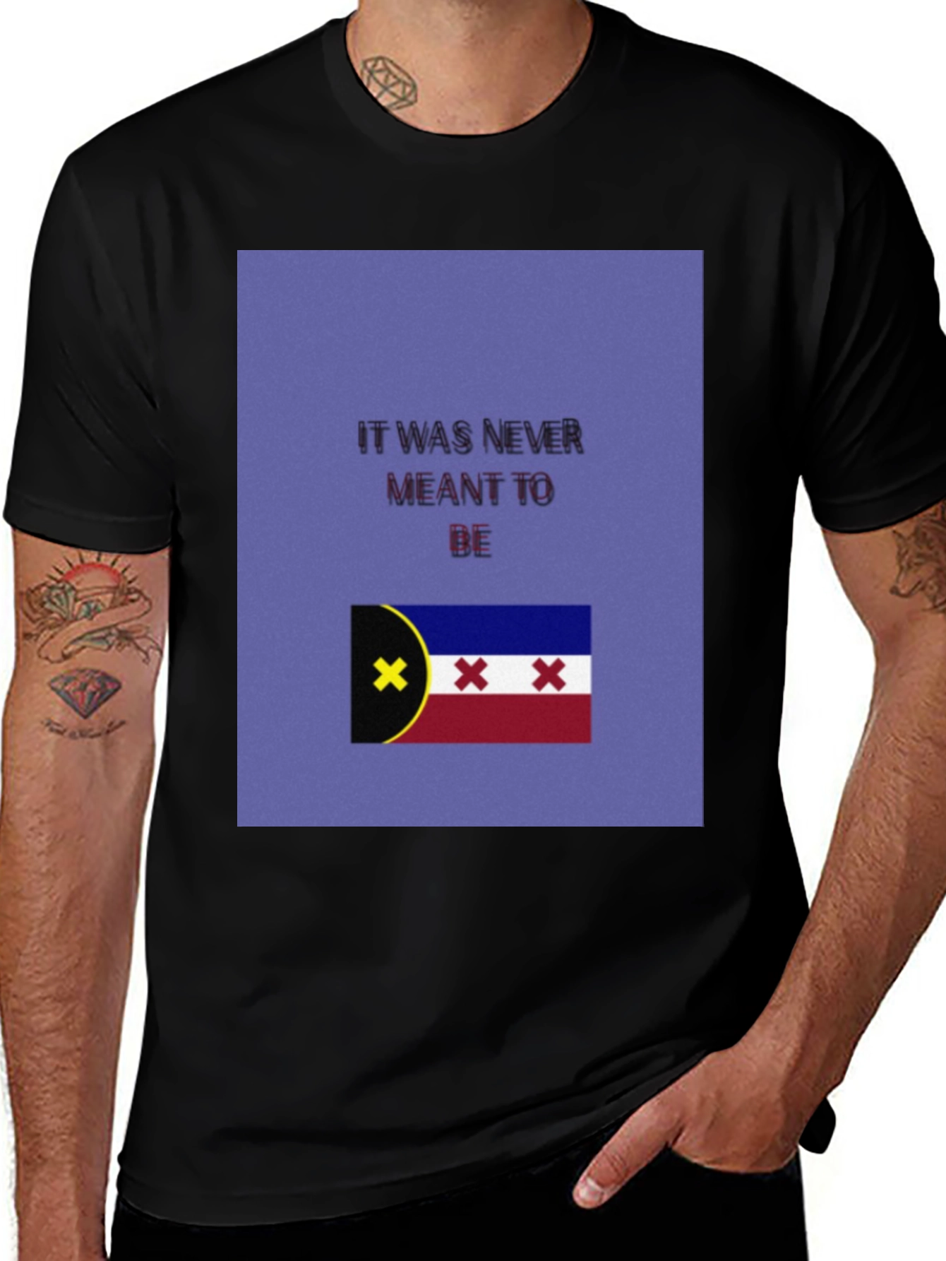 L'Manburg Flag T-Shirt - It Was Never Meant To Be Tee