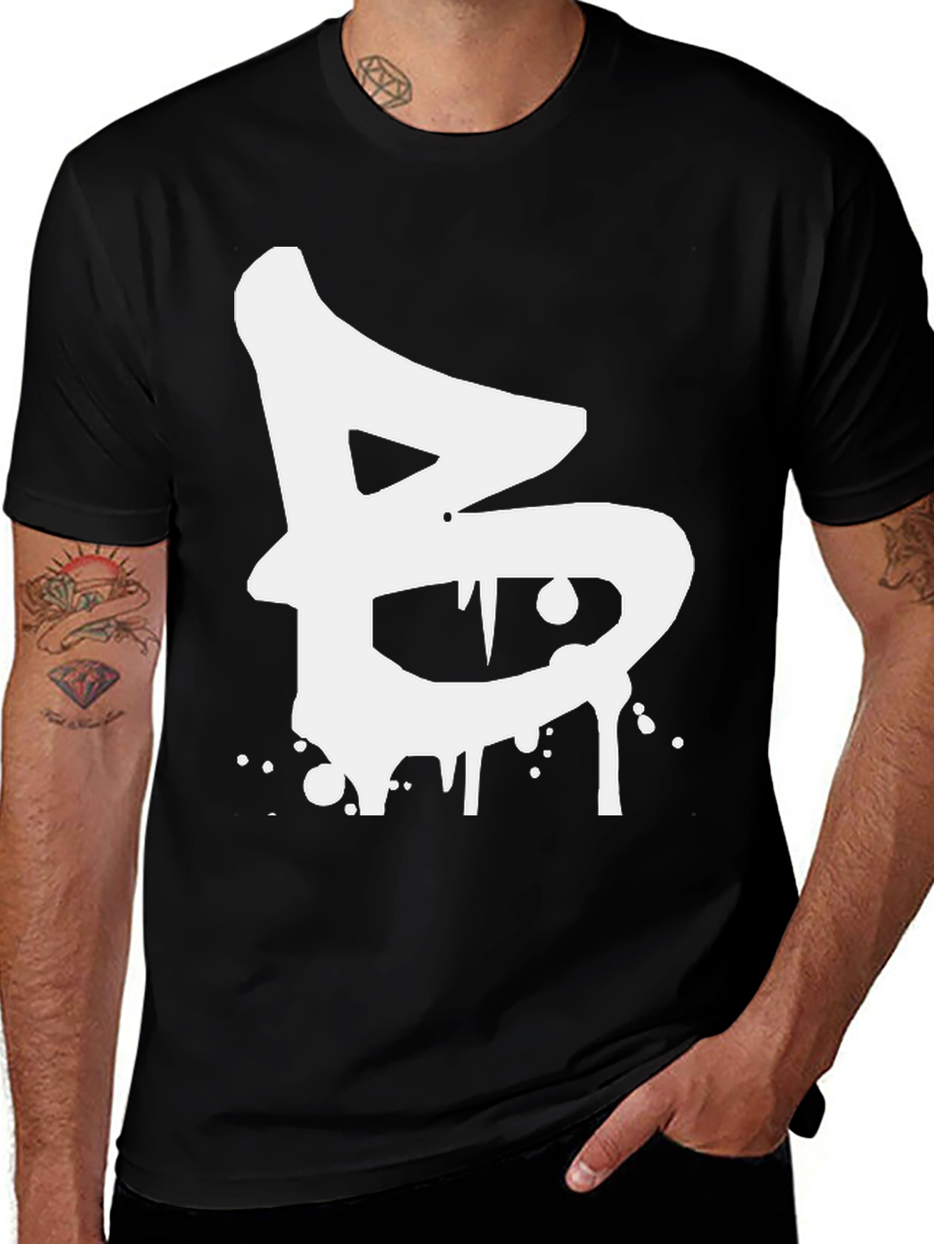 Variant 15 of Graffiti Style B T-Shirt - Urban Streetwear
