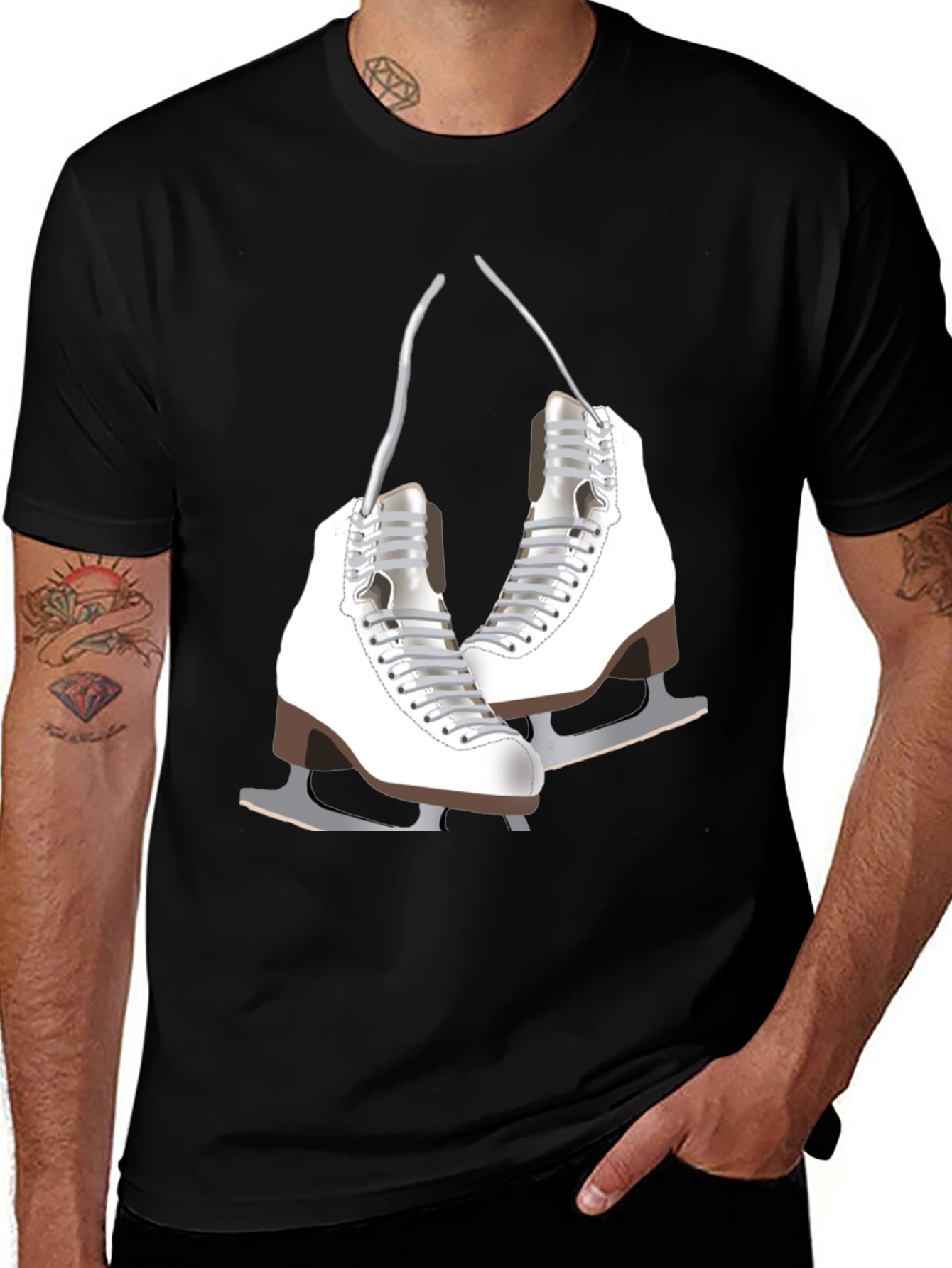 Variant 15 of Ice Skate T-Shirt
