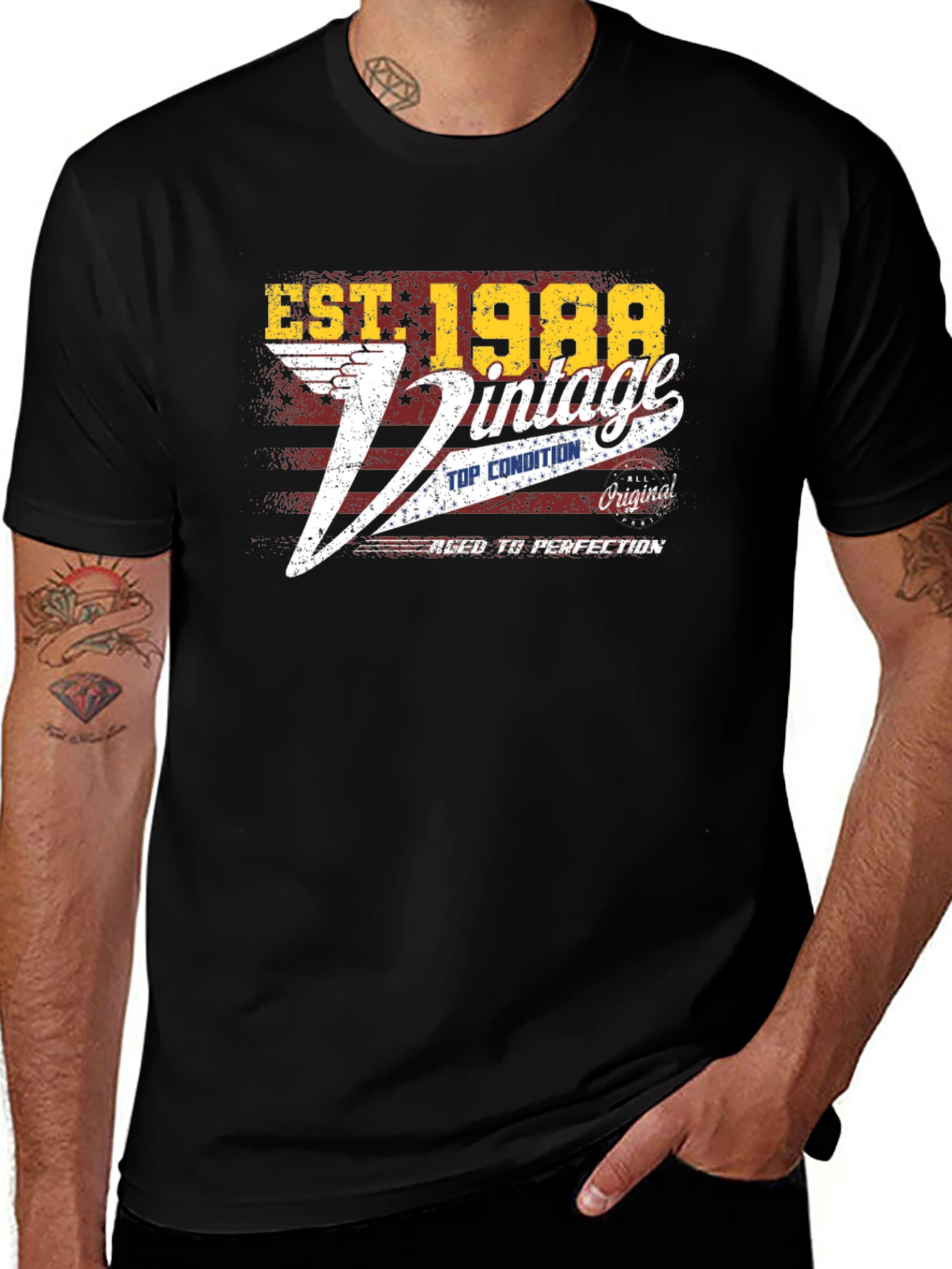 Variant 13 of Est. 1988 Vintage Graphic T-Shirt