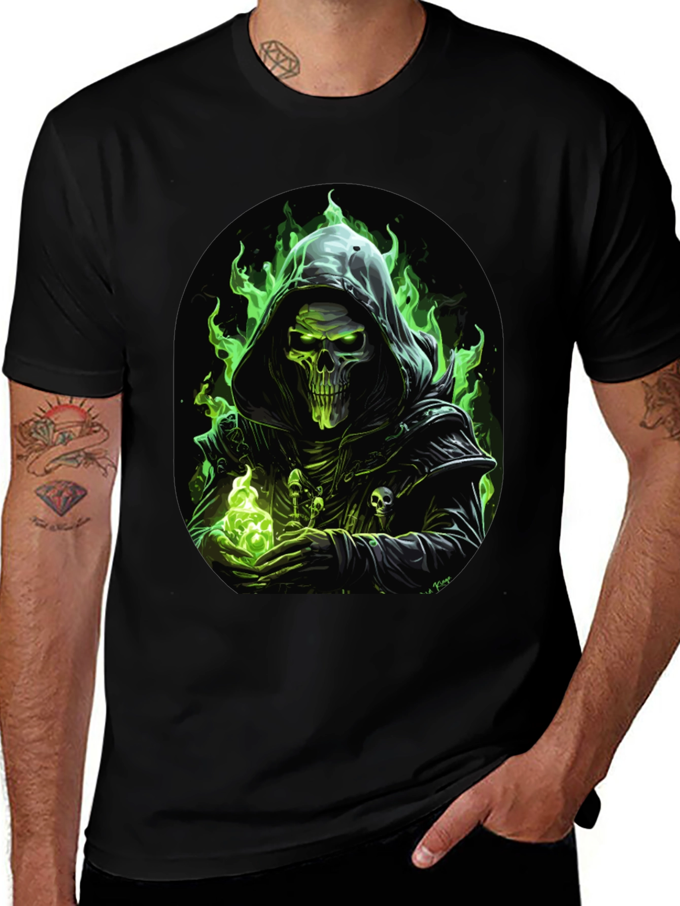 Variant 29 of Grim Reaper Graphic T-Shirt