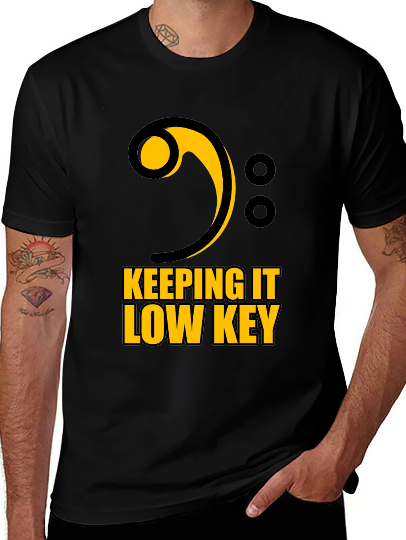 Variant 9 of Keeping it Low Key T-Shirt