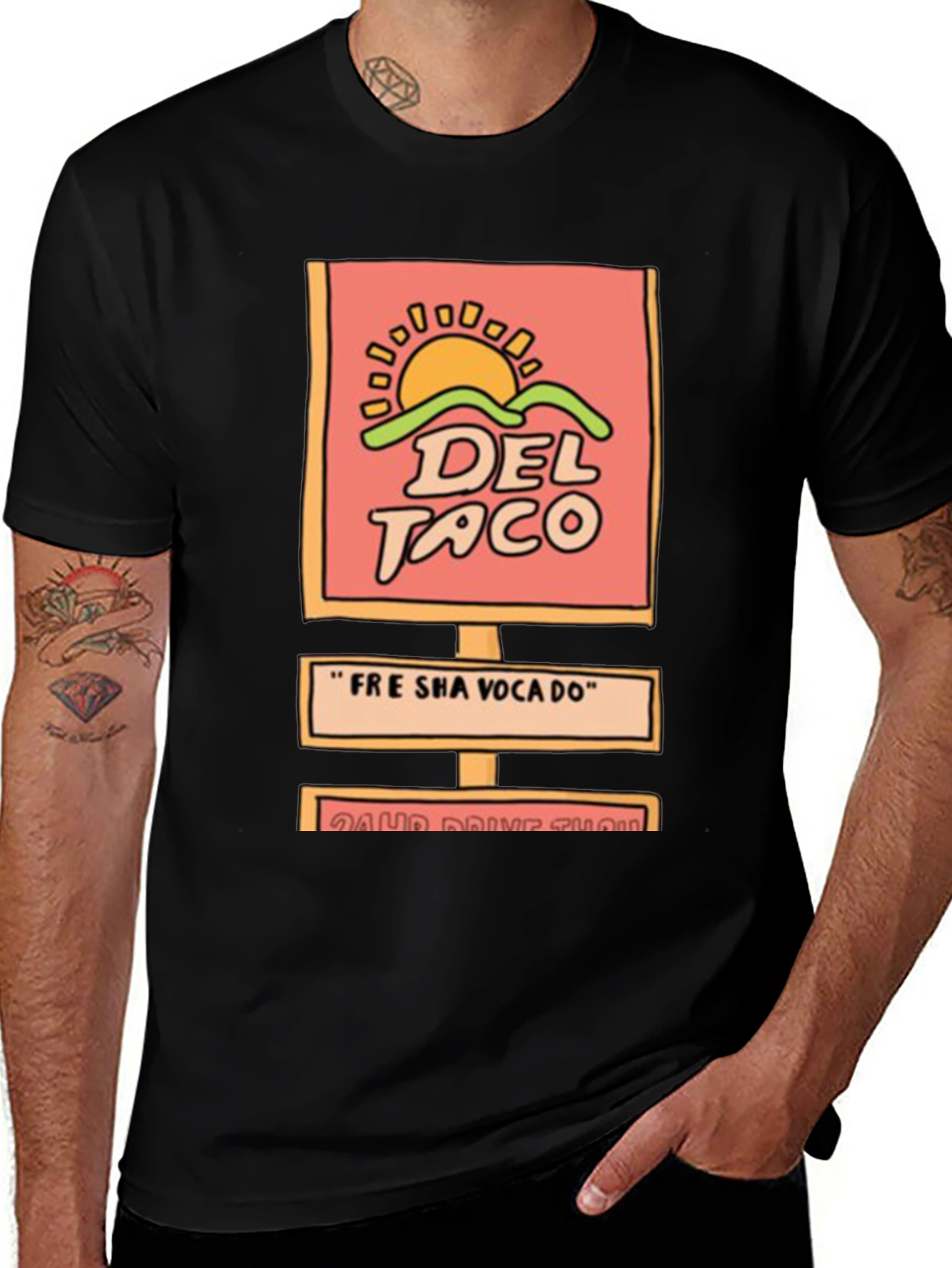 Retro Del Taco T-Shirt