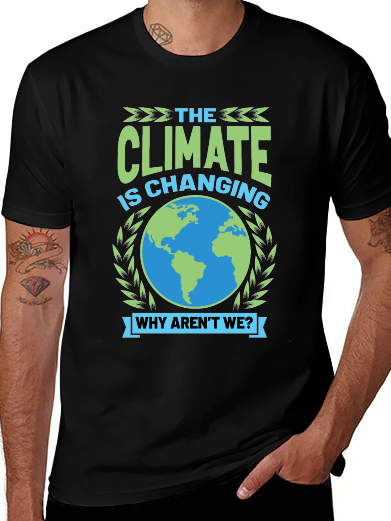 Variant 8 of Climate Change Awareness T-Shirt