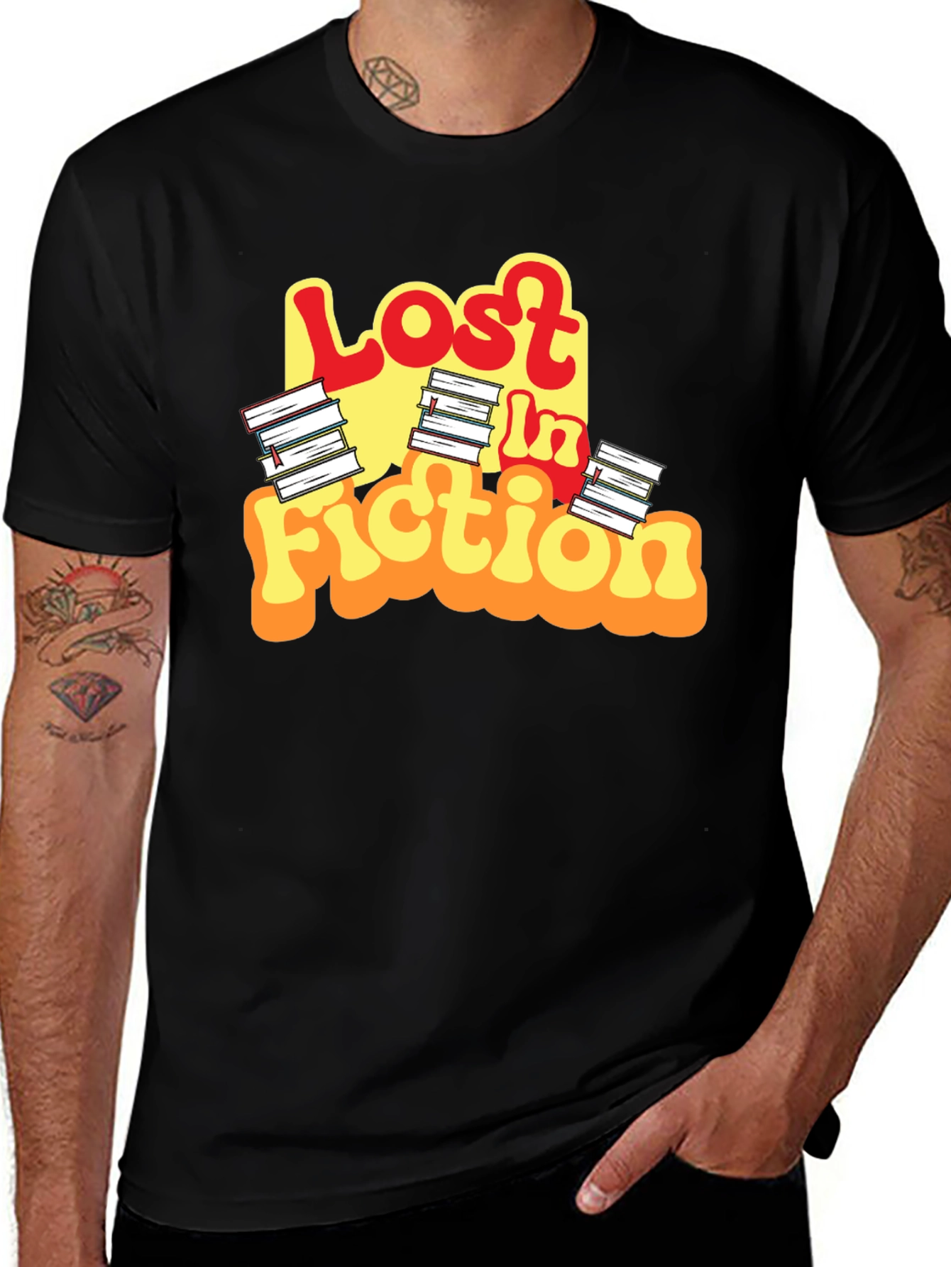 Variant 25 of Lost in Fiction Graphic T-Shirt