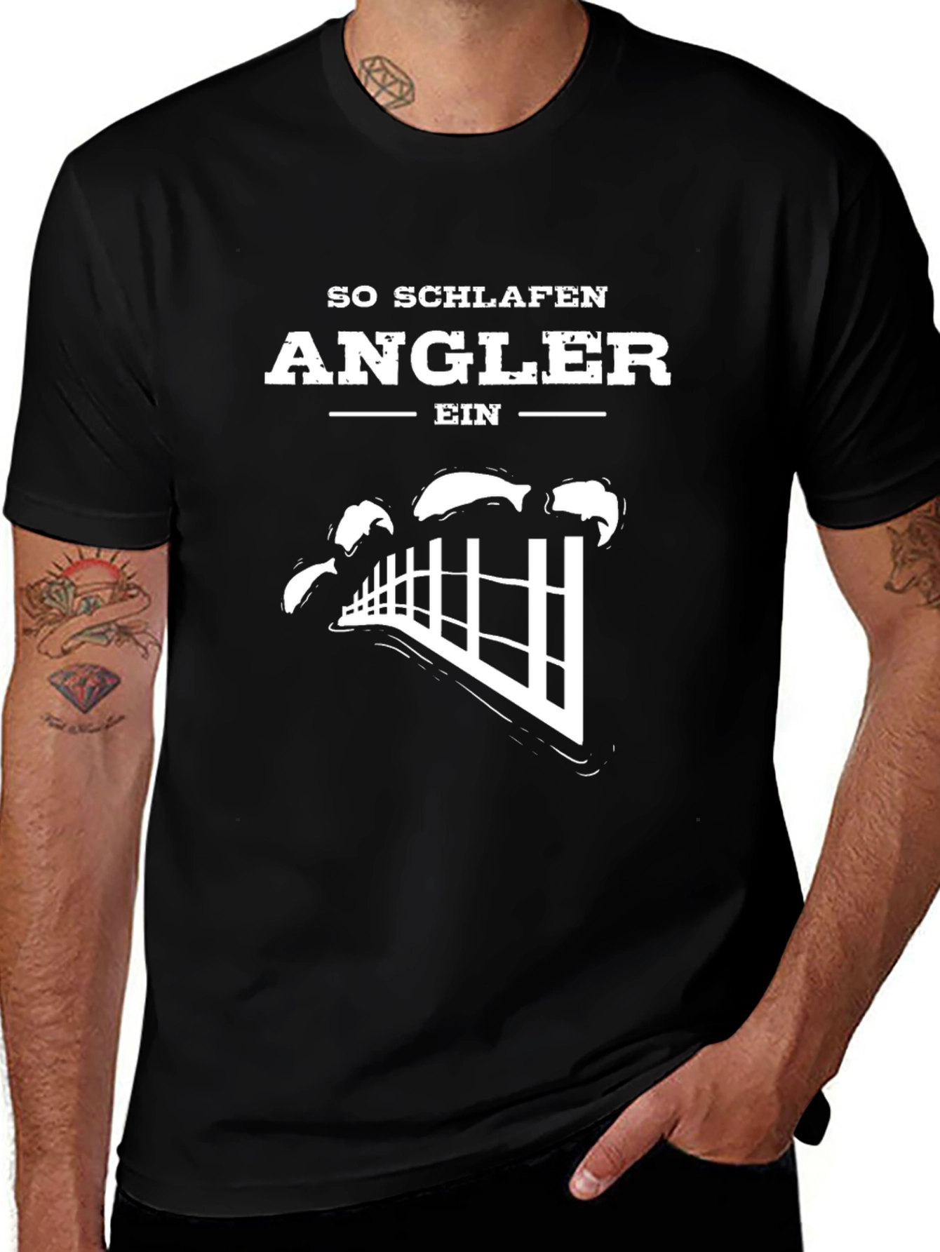 Variant 7 of Angler Sleep T-Shirt - Funny Fisherman Tee