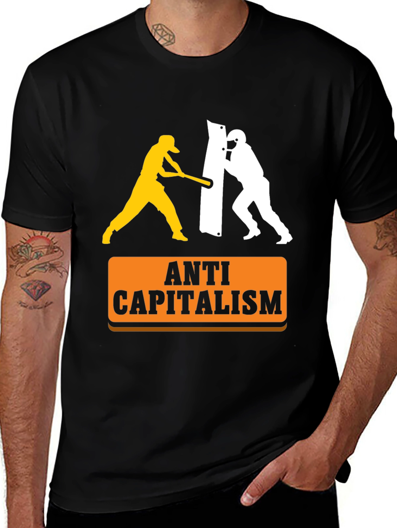 Variant 17 of Anti-Capitalism Graphic Tee