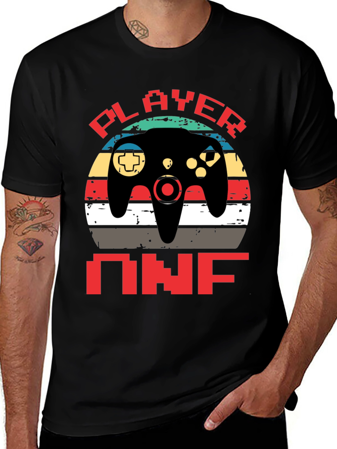 Variant 16 of Player One Retro Gaming T-Shirt