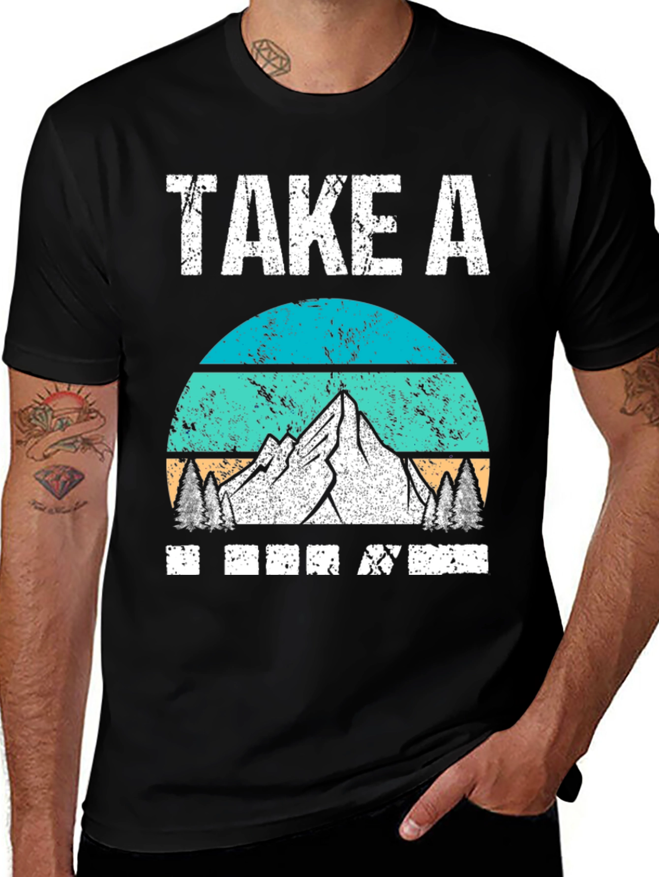 Variant 23 of Take A Hike Graphic Tee - Adventure Time!