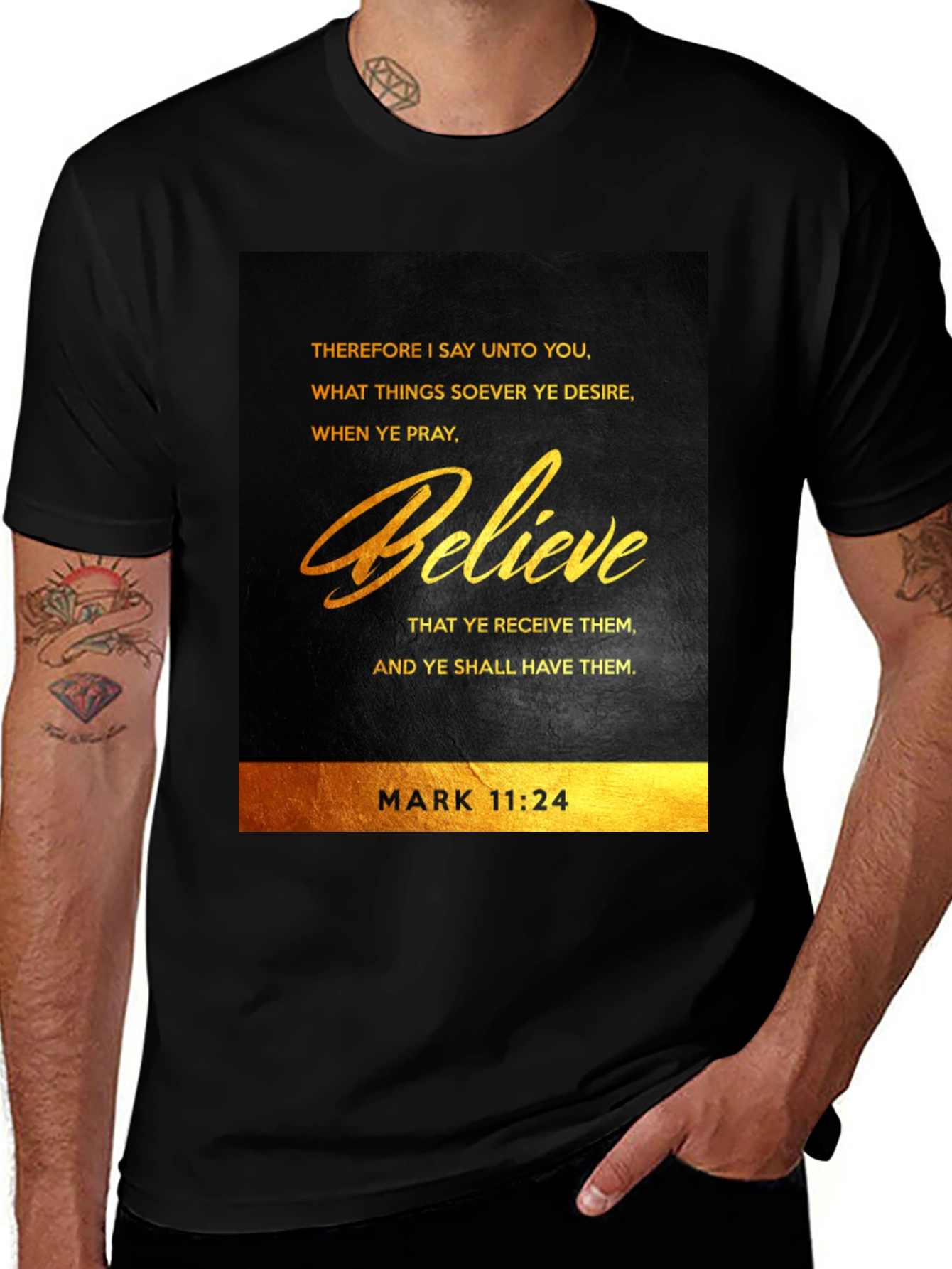 Variant 7 of Believe Graphic T-Shirt