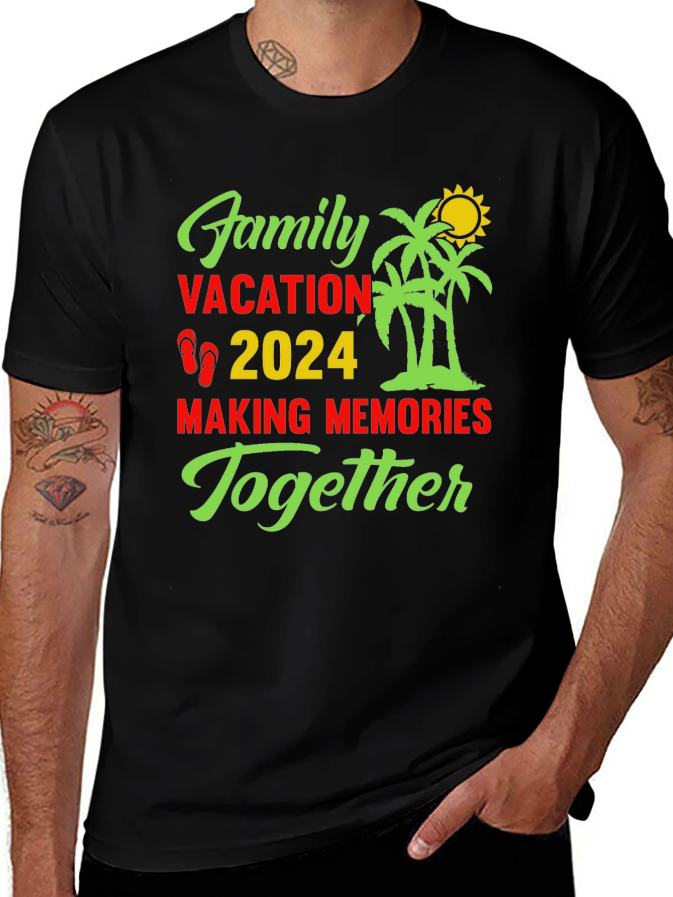 Variant 28 of Family Vacation 2024 Memories T-Shirt
