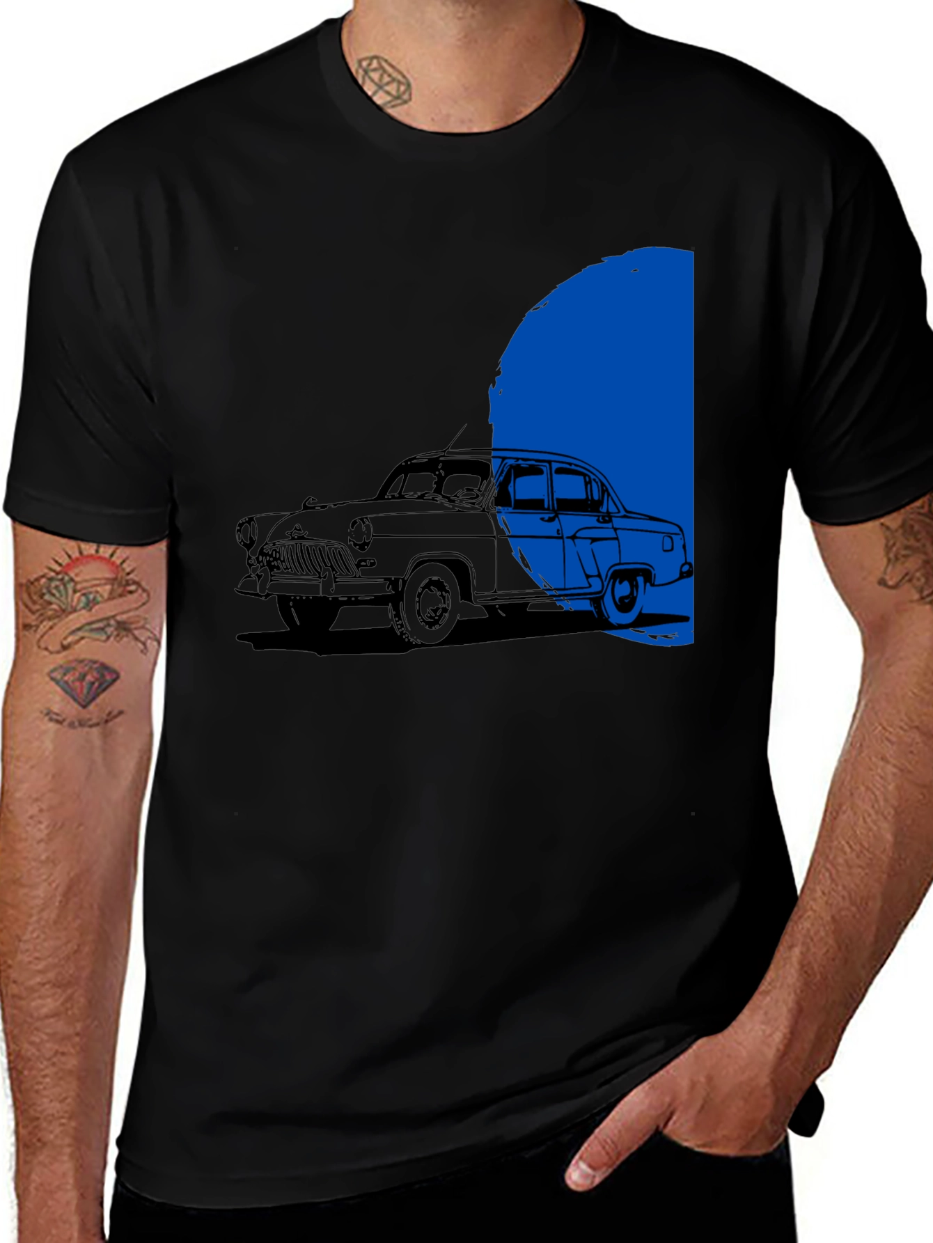Variant 20 of Classic Car T-Shirt - Retro Auto Design