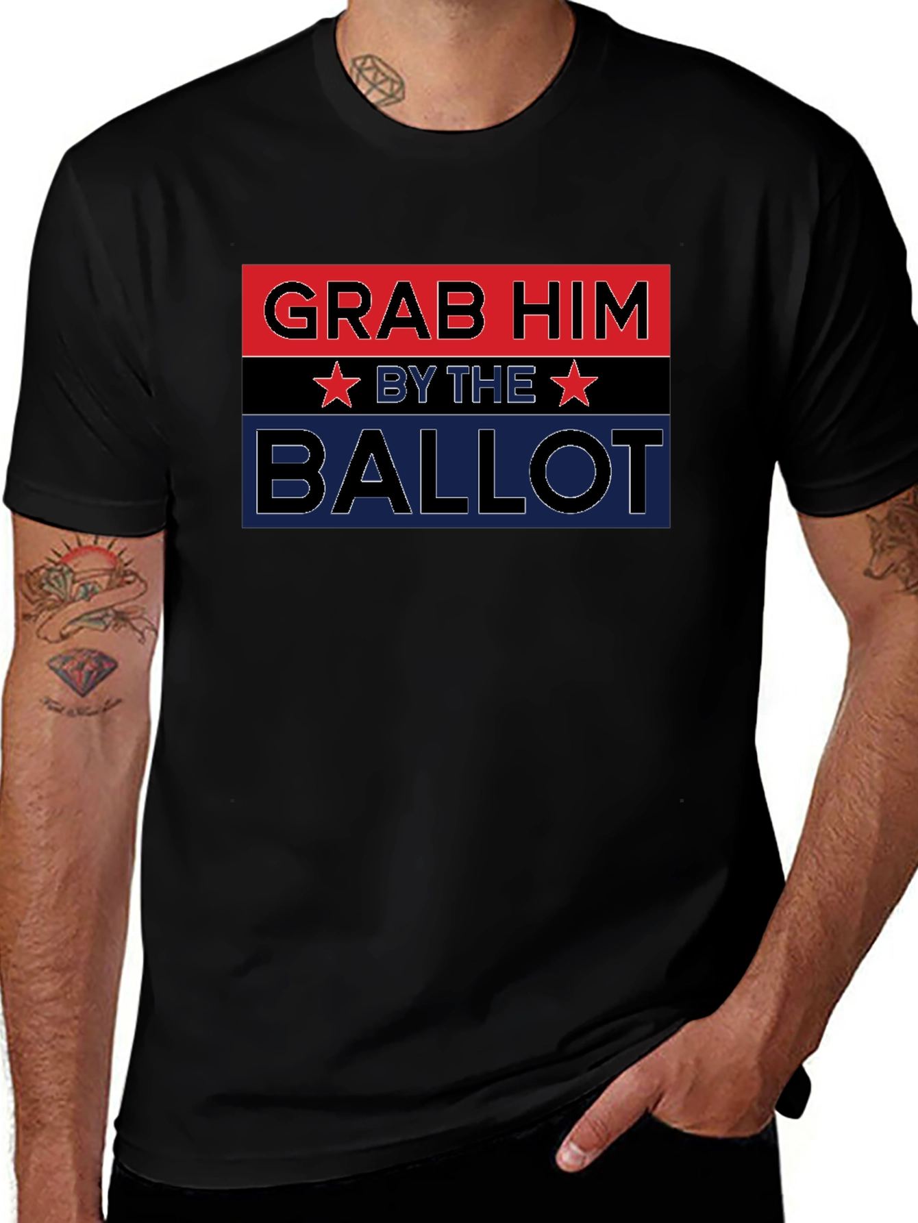 Variant 22 of Grab Him By The Ballot T-Shirt