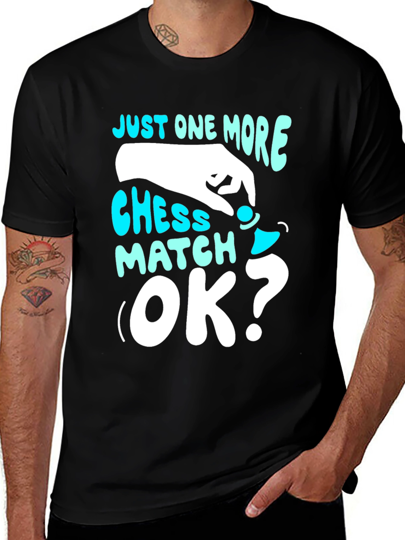 Variant 28 of Just One More Chess Match T-Shirt