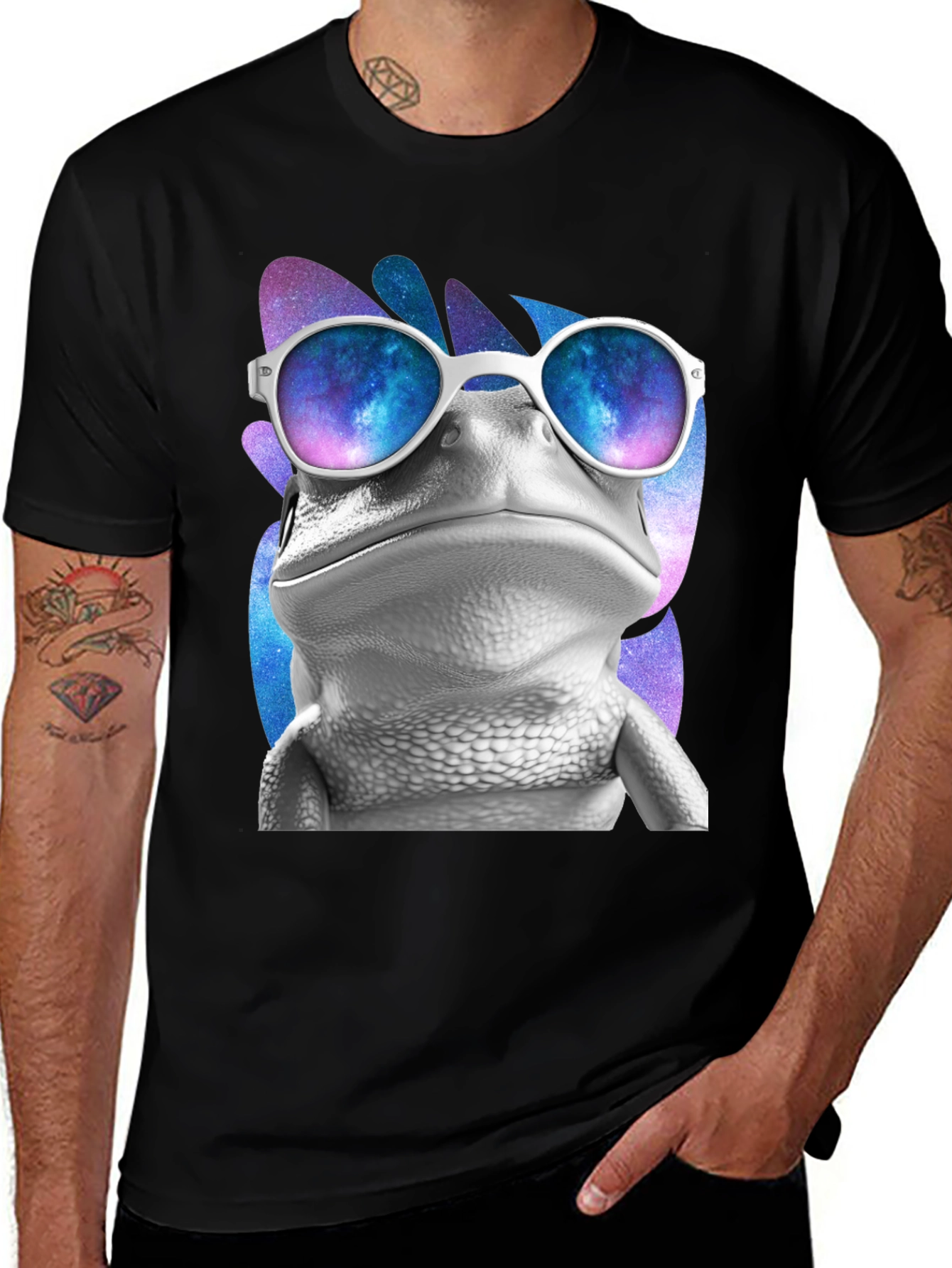 Cool Frog Galaxy T-Shirt