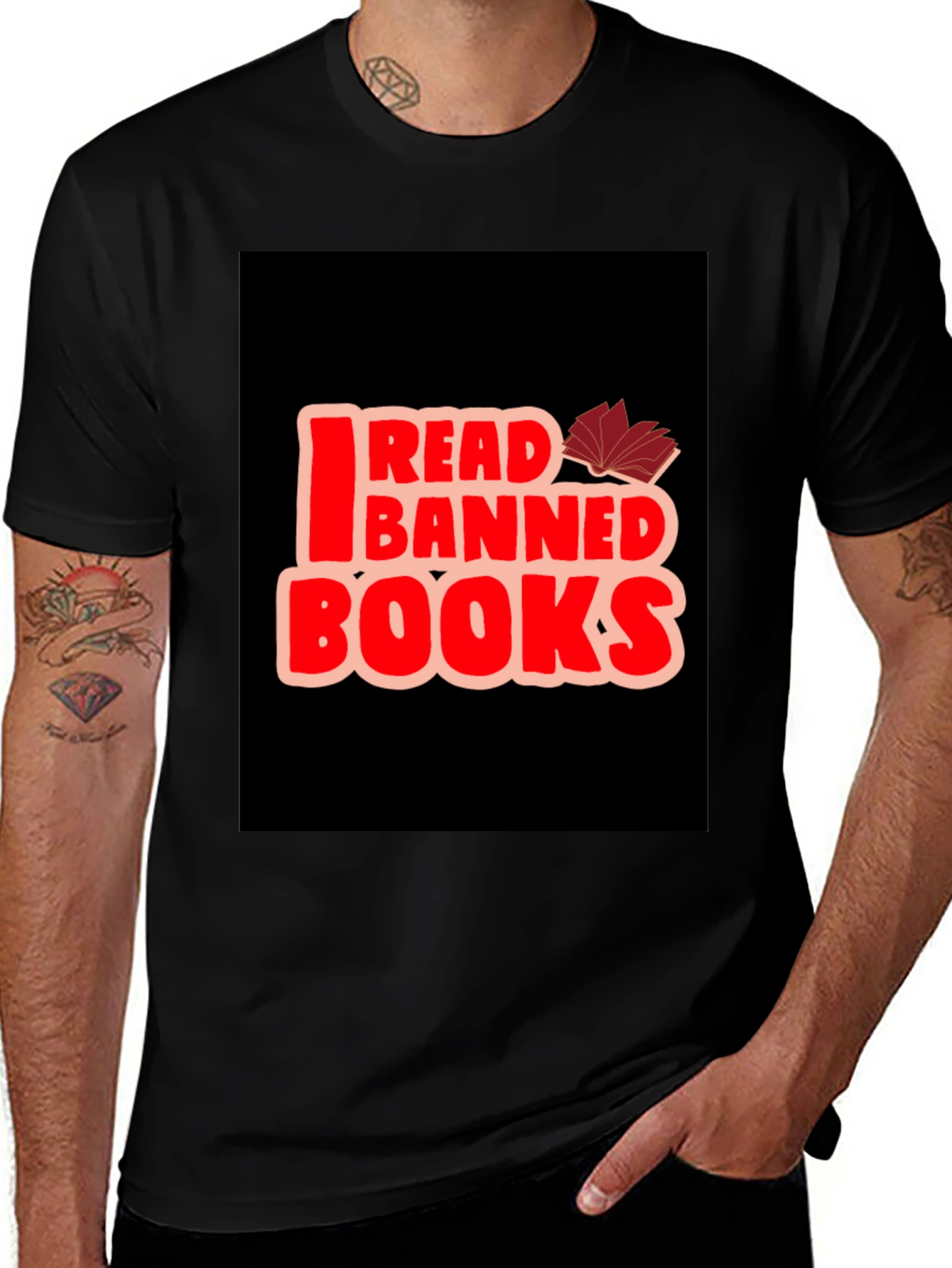 I Read Banned Books Graphic Tee