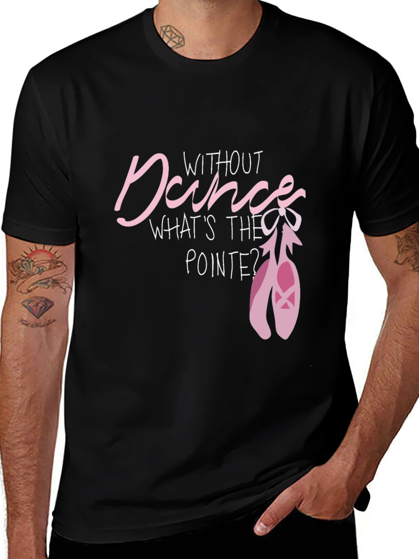Variant 16 of Dance Pointe T-Shirt - Ballet Lover's Tee