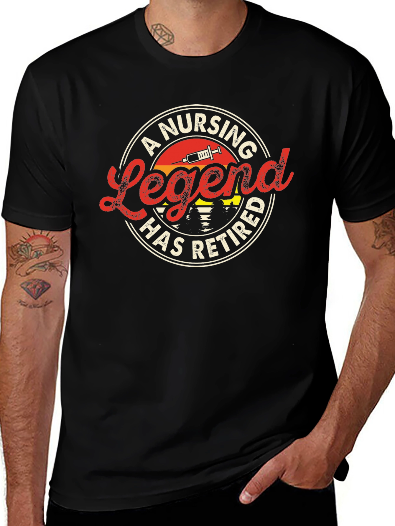 Variant 17 of A Nursing Legend Has Retired T-Shirt