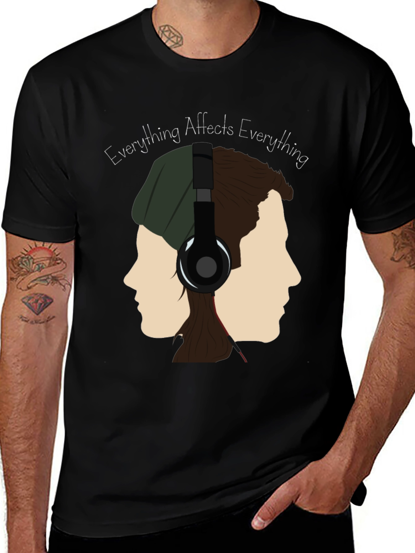 Variant 21 of Everything Affects Everything T-Shirt