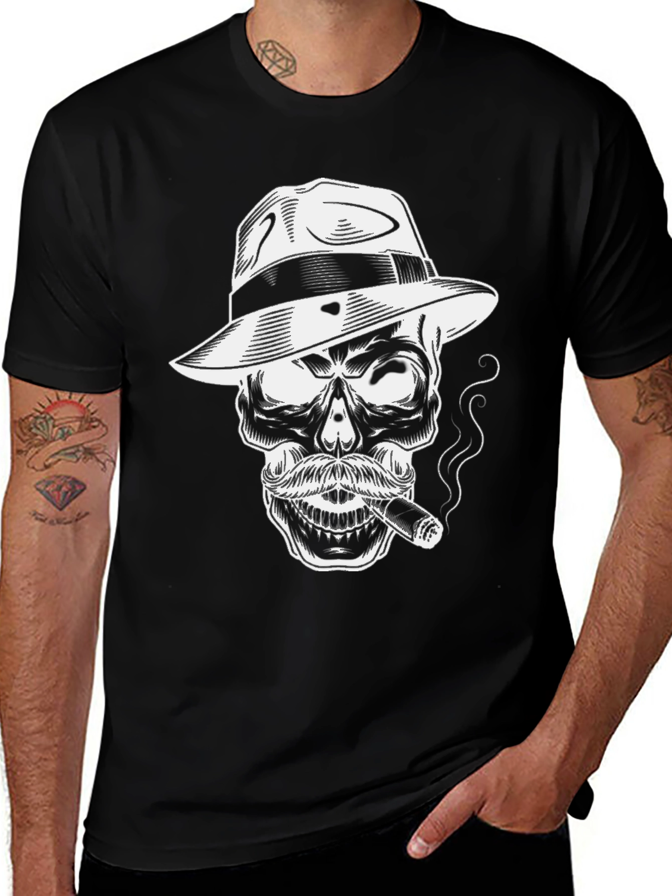 Variant 7 of Skull Graphic T-Shirt