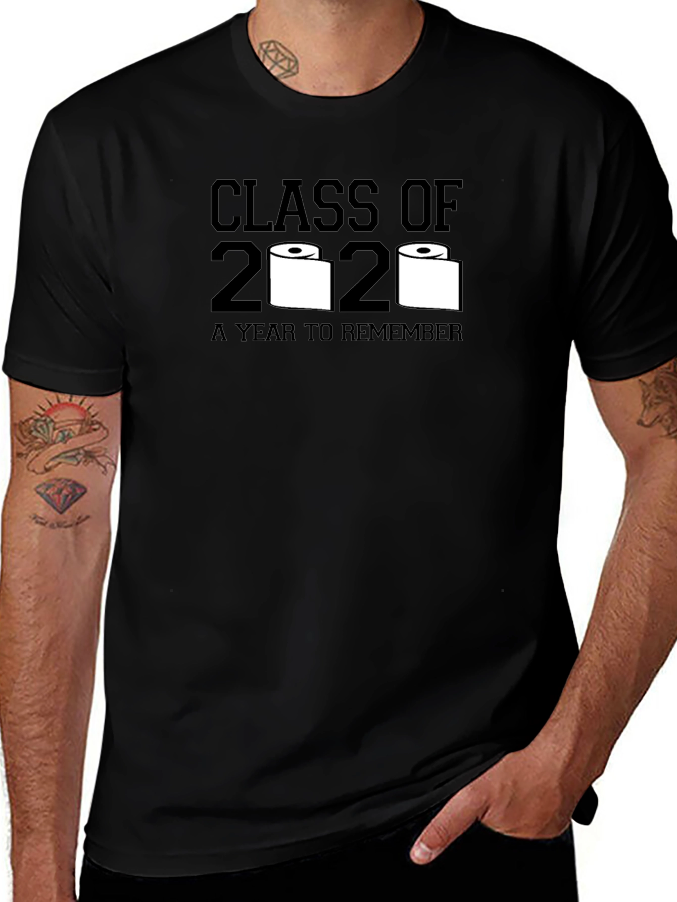 Variant 12 of Class of 2020 Toilet Paper T-Shirt