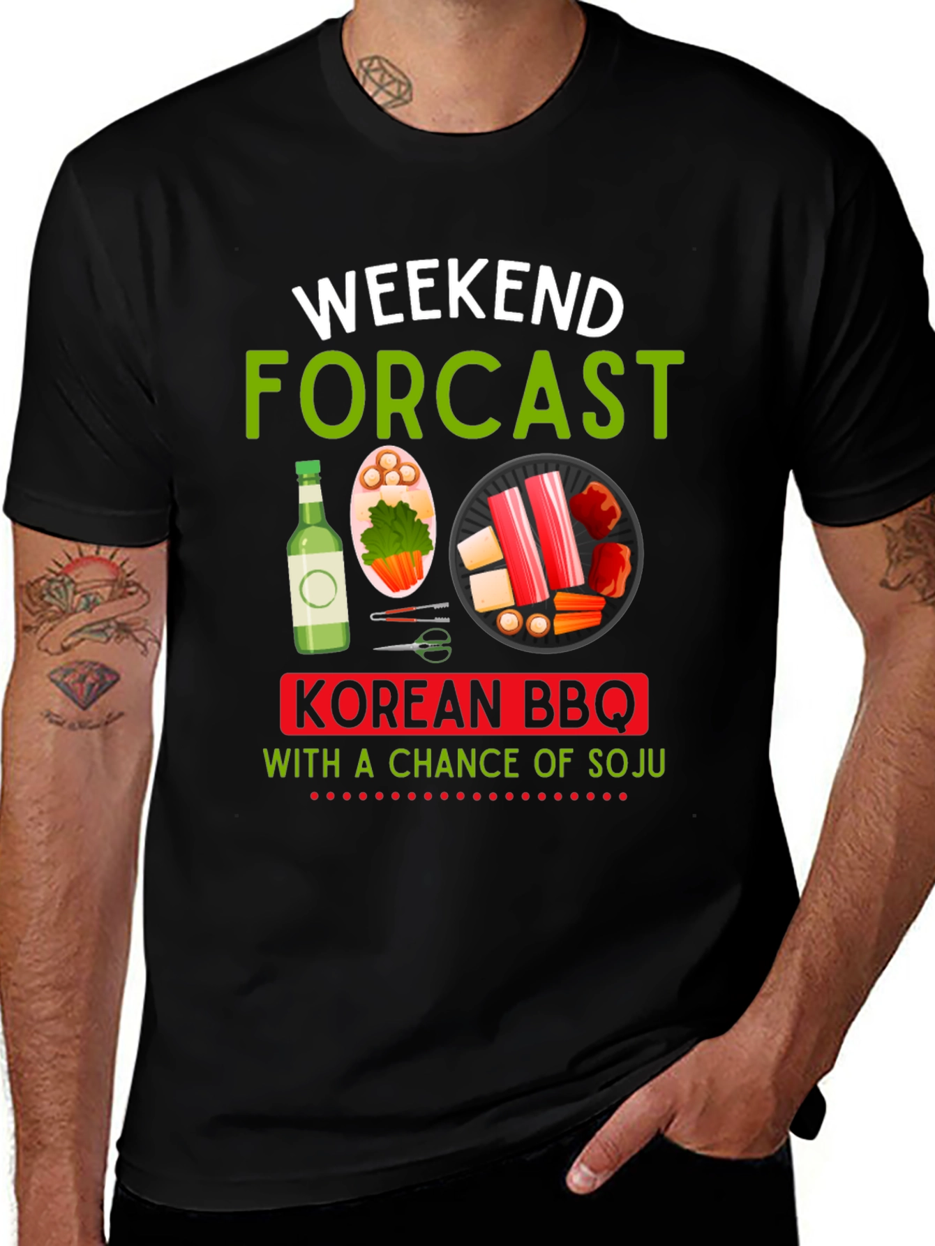 Korean BBQ Weekend T-Shirt