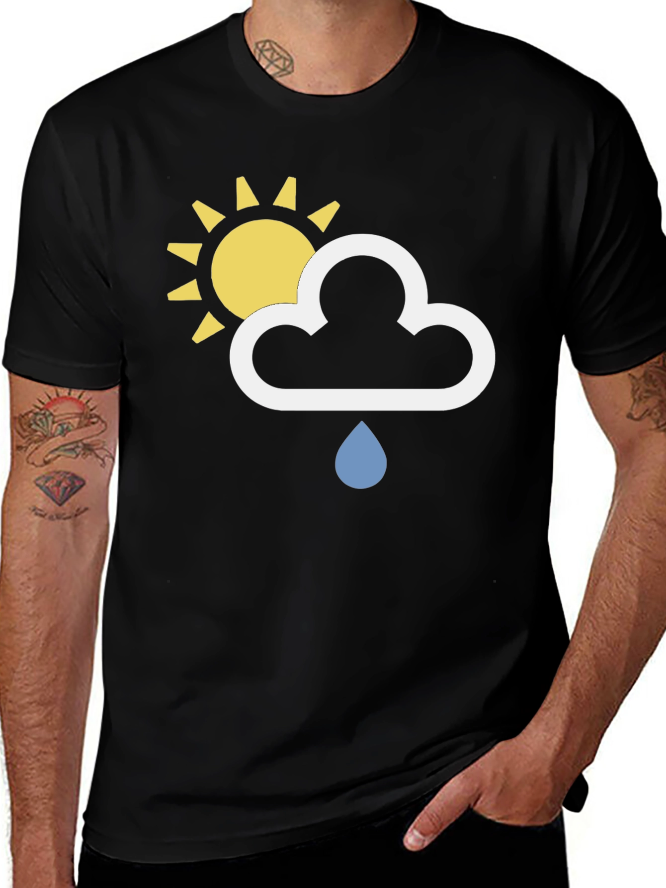 Variant 2 of Rain or Shine Graphic Tee