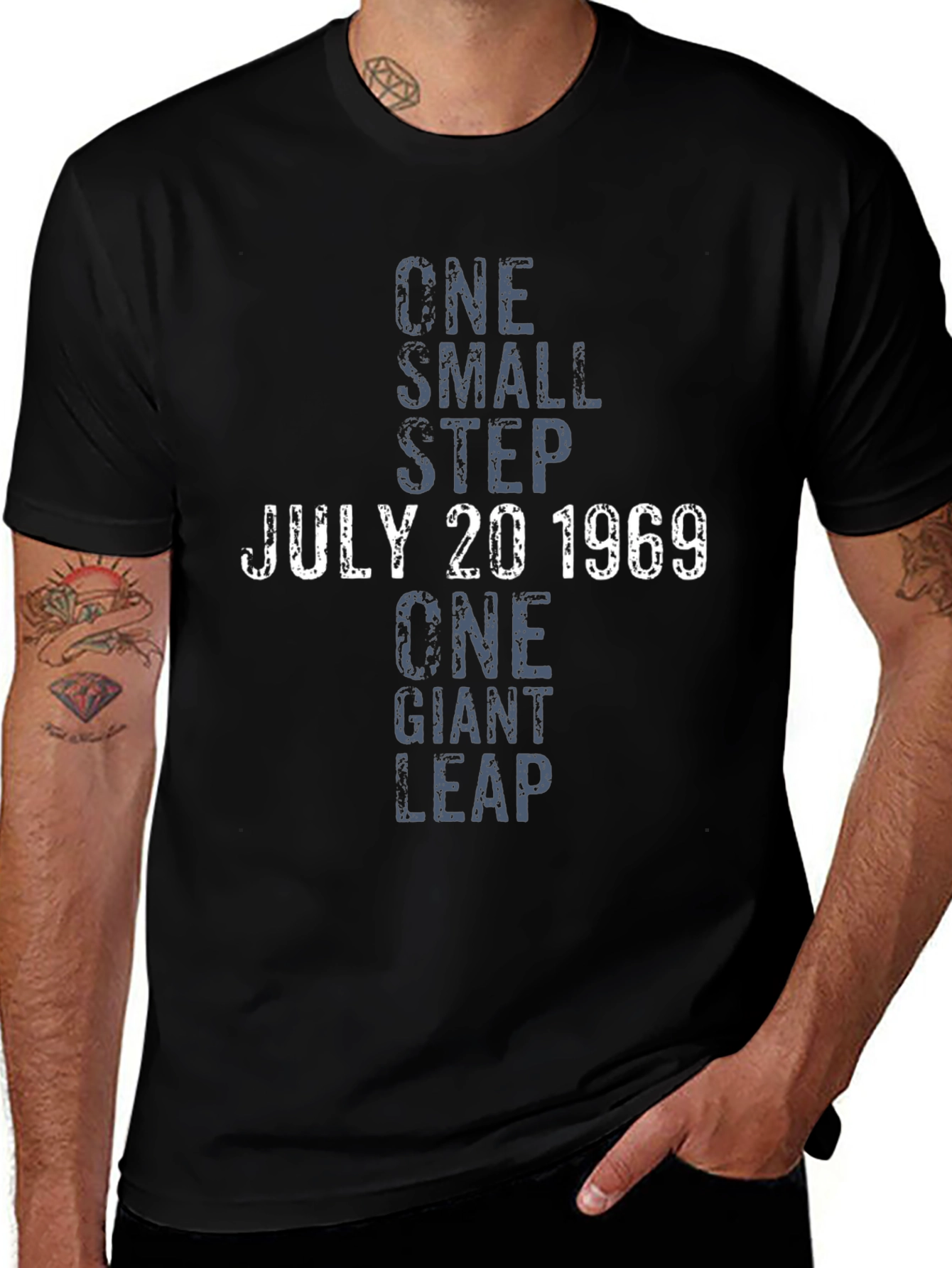 Variant 7 of One Small Step July 20 1969 T-Shirt