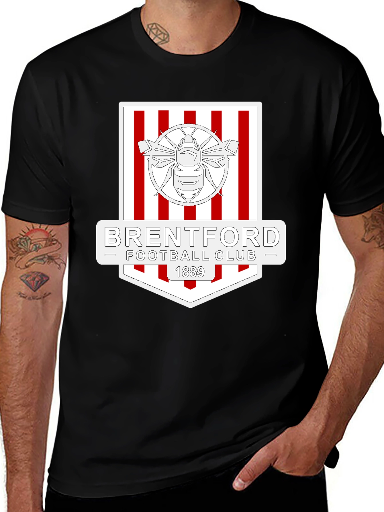 Brentford Football Club Crest T-Shirt