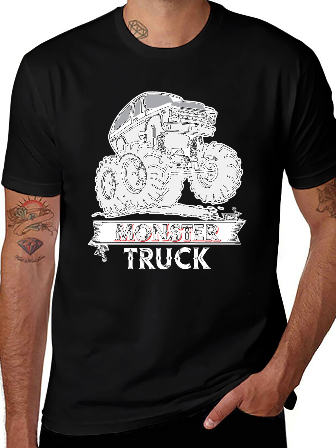 Monster Truck Graphic Tee