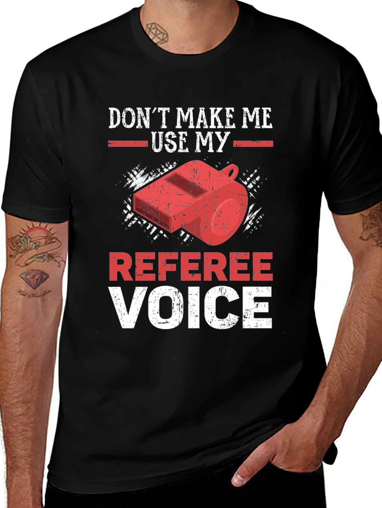 Variant 5 of Referee Voice T-Shirt - Funny Sports Apparel
