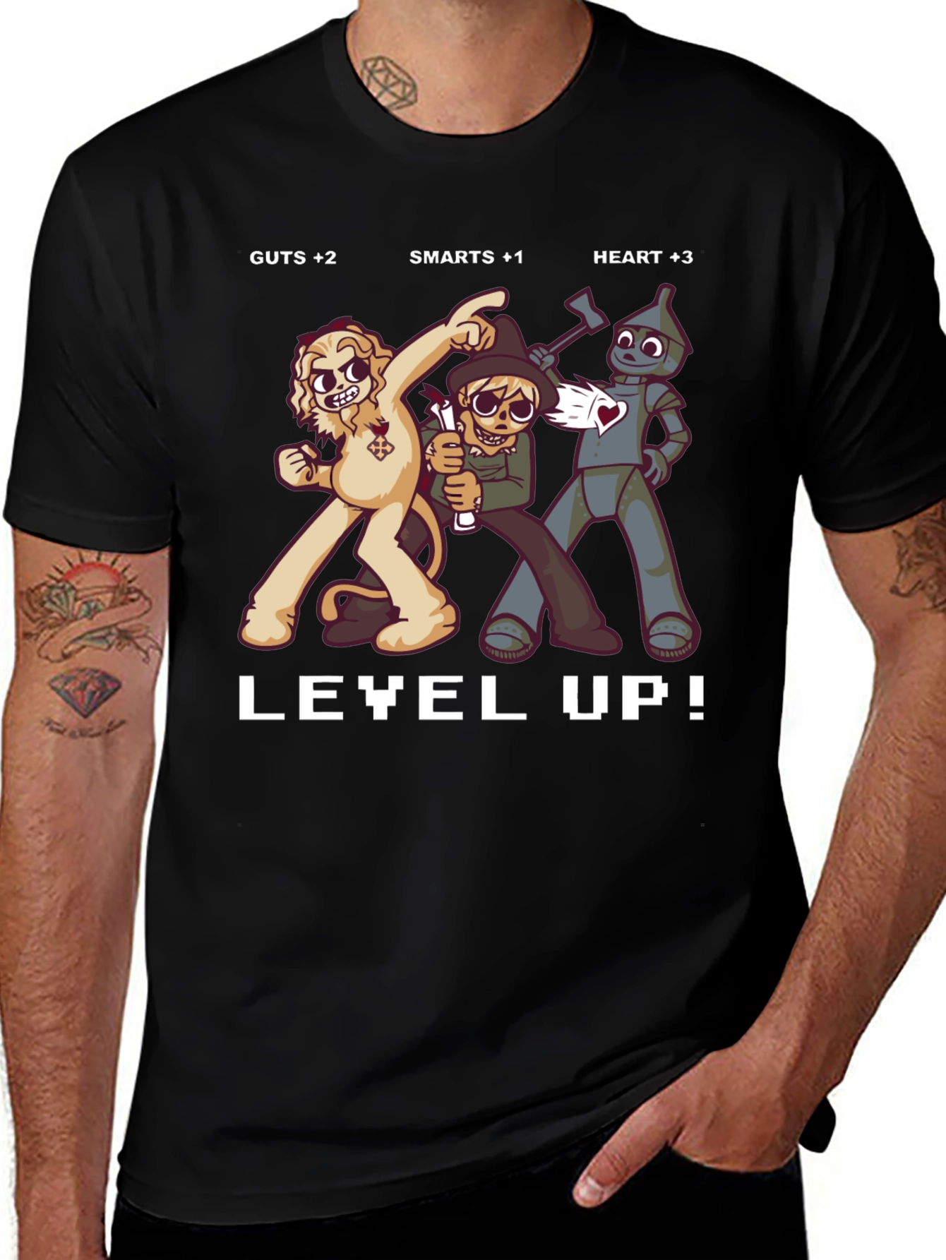 Wizard of Oz Level Up Graphic Tee