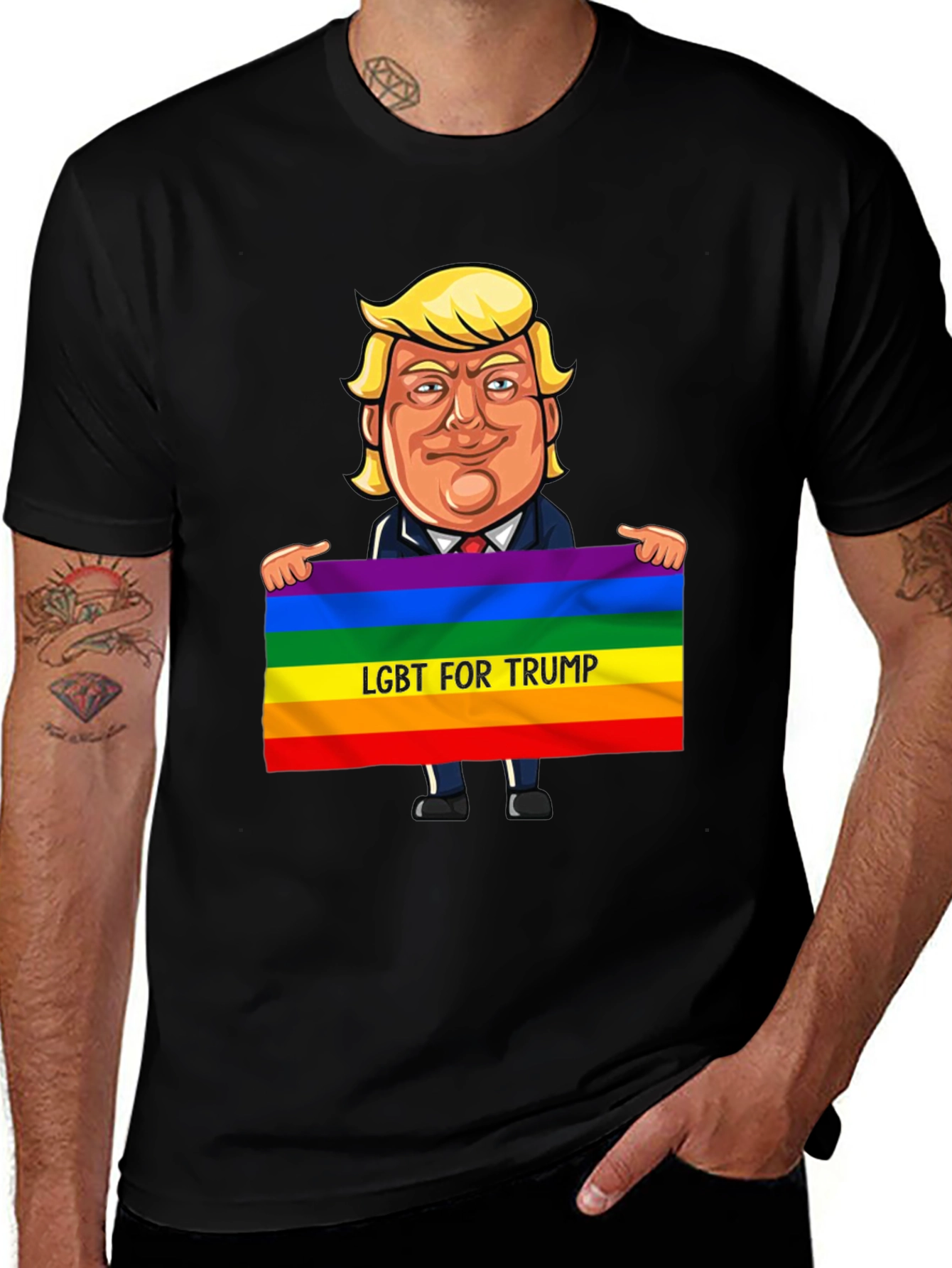 Variant 28 of LGBT For Trump T-Shirt